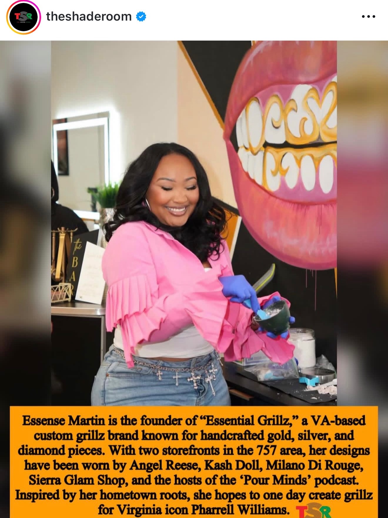 We made it to the shaderoom yall !! 🥹🥹