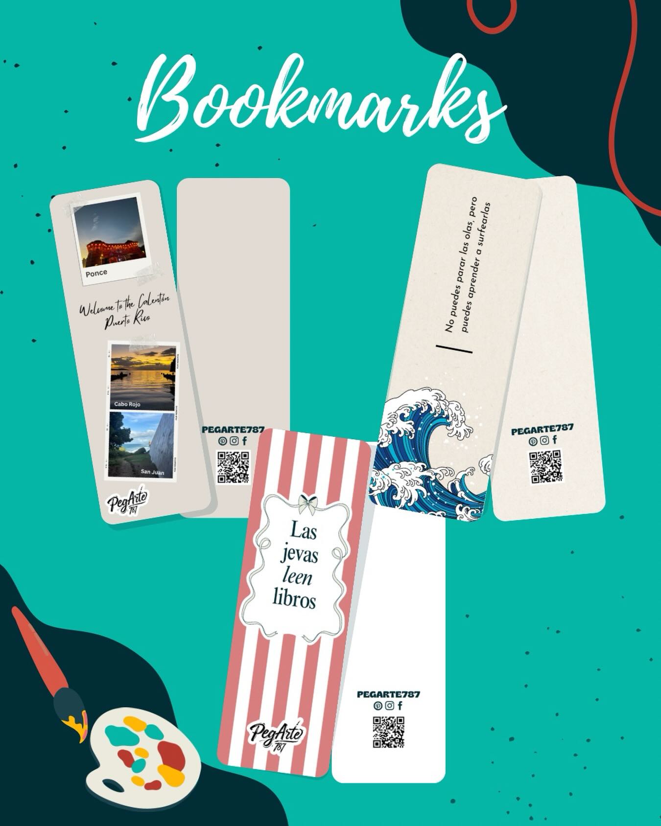 ¡YA ESTÁN DISPONIBLES! 📚✨
Si amas leer y los diseños cutes, esto es para ti
Tenemos unos bookmarks super chuloslistos para ustedes en pegarte787.com
🔹 ¿Quieres hacerlo tú?
👉 El file digital para imprimir ya está listo para descargar.
🔹 ¿No quieres hacer todo el trabajo?
👉 También los tenemos listos para envío, solo ordenas, abrir el paquete, marcar tu libro y disfrutar 💌
Diseños inspirados en Puerto Rico, frases que abrazan y vibes de lectora real 💅🏽📖
Corre al website y escoge tu team: DIY o ready-to-ship.
🛒 pegarte787.com