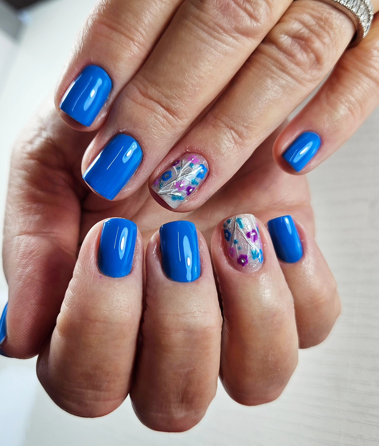 Summer addition
#bluenails #summernails💅 #flowernails #shortnails💅 #nailinspo❤️ #followtofollow #nailart