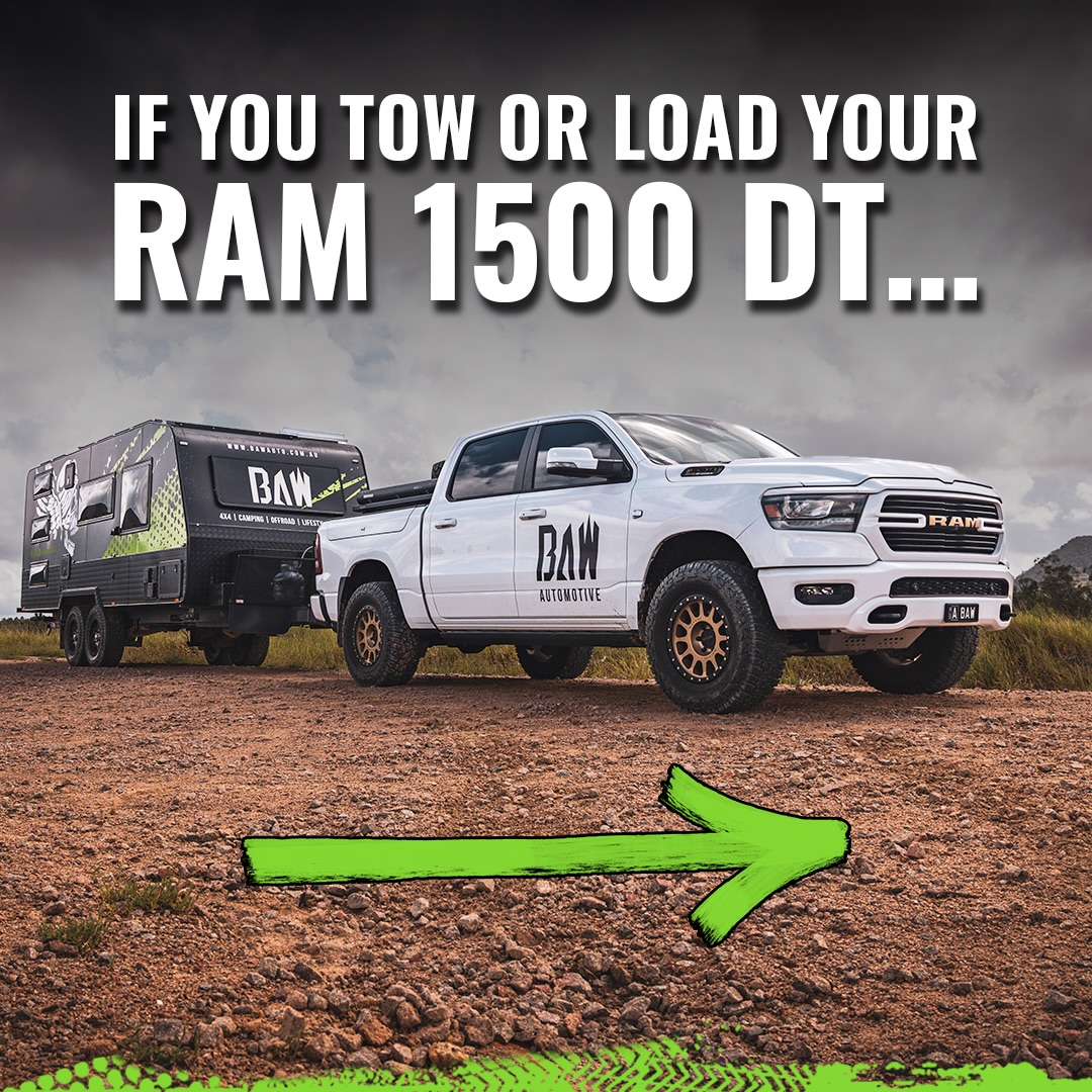 If you’re towing heavy in a RAM 1500… this is something you need to know.
The rear section of the RAM 1500 DT chassis is a known weak point when you start loading it up with big caravans, heavy trays, boat loaders or constant tow ball weight.
Over time, that flex turns into cracks. And once it cracks, you’re in for a world of pain.
Chassis bracing isn’t a “performance mod.” It’s preventative.
Our RAM chassis bracing kit reinforces the rear section of the chassis to reduce flex under load - especially important if you’re running a GVM upgrade or towing regularly.
If you own a RAM 1500 Laramie or Limited check chassis isn’t starting to crack.
#ram1500hemi #caravanningaustralia #chassisstraightening #damagedchassis