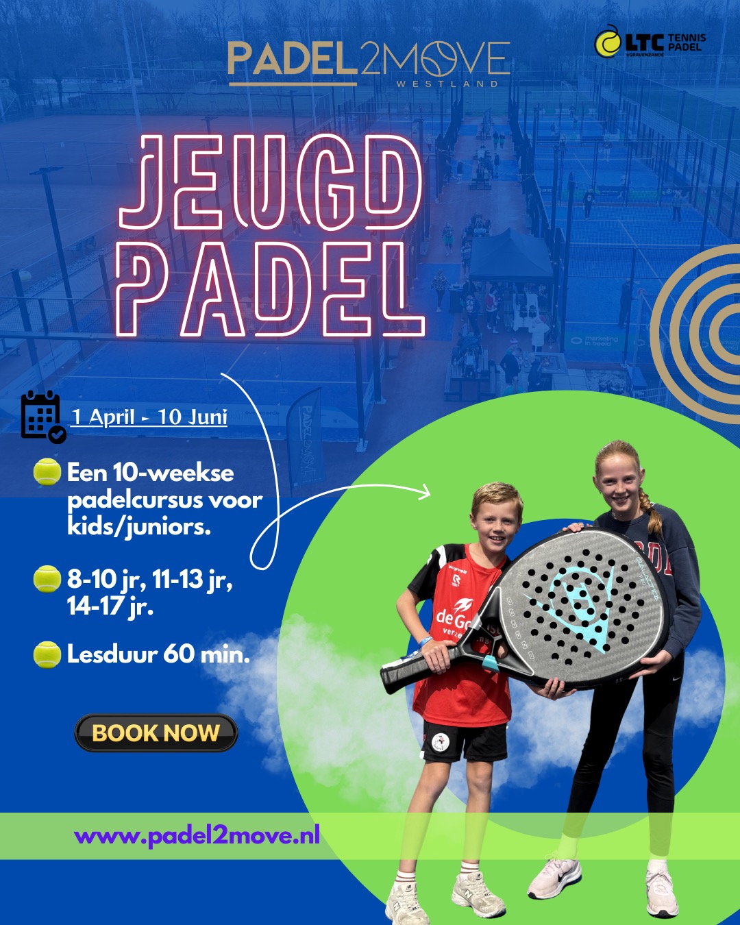💈 Kids & Junior pakketten zijn weer te boeken!
Goed nieuws voor alle jonge padeltoppers (en ouders 😉): onze Kids- en Juniorpakketten staan weer open voor inschrijving!
Wil jouw kind starten met padel of verder groeien in techniek, spelinzicht én plezier? Dit is hét moment om in te schrijven! 🙌
👉 Nog geen lid? Geen probleem!
Kinderen die nog geen lid zijn maar wél willen beginnen met padel, kunnen zich aanmelden voor het Starterspakket Padel via LTC ’s-Gravenzande. Een laagdrempelige manier om kennis te maken met de sport en 10 weken les te volgen.
📌 Info & inschrijven:
https://www.ltc-sgravenzande.nl/index.php?page=Starterspakket_Padel&sid=1
🔥 Wij zorgen altijd voor een passende groepsindeling
Zo komt iedere speler in een leuke, gelijkwaardige groep terecht — zodat iedereen met plezier traint én vooruitgang boekt! 💪😄
👏 Let’s get the next generation on court!
#Padel2Move #KidsPadel #JuniorPadel #PadelVoorKinderen #StarterspakketPadel #LTCSgravenzande #PadelWestland #PadelFun #PadelKids