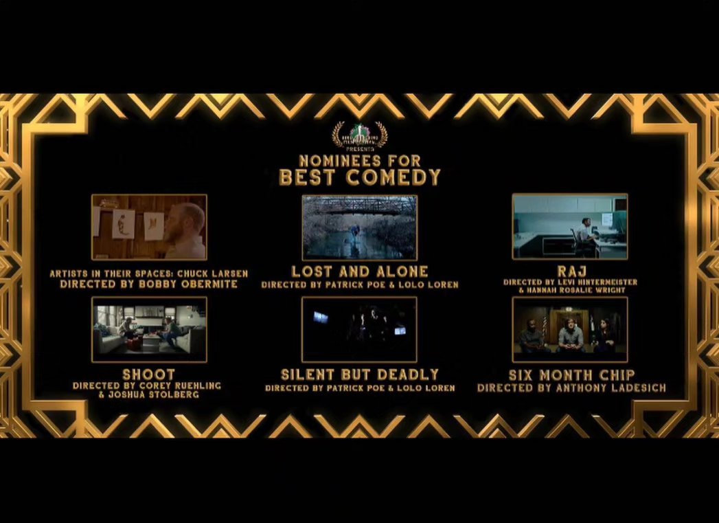 Excited to be in good company! Be sure to check out the @birdwatchingfilmfest! @thomasbirdeno is also nominated for best actor. His performance was incredible!