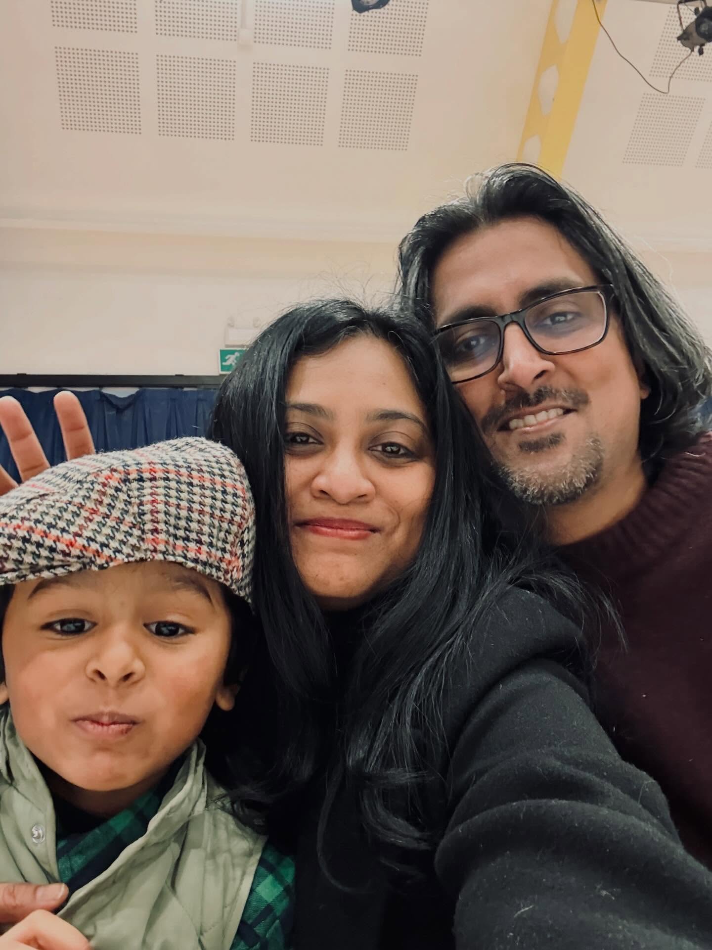 Hanging out with my Valentines. Looking forward to the short half term break. The best bit for me- turning off the alarm, lingering in bed just a little longer without the mad breakfast - shower- school rush.