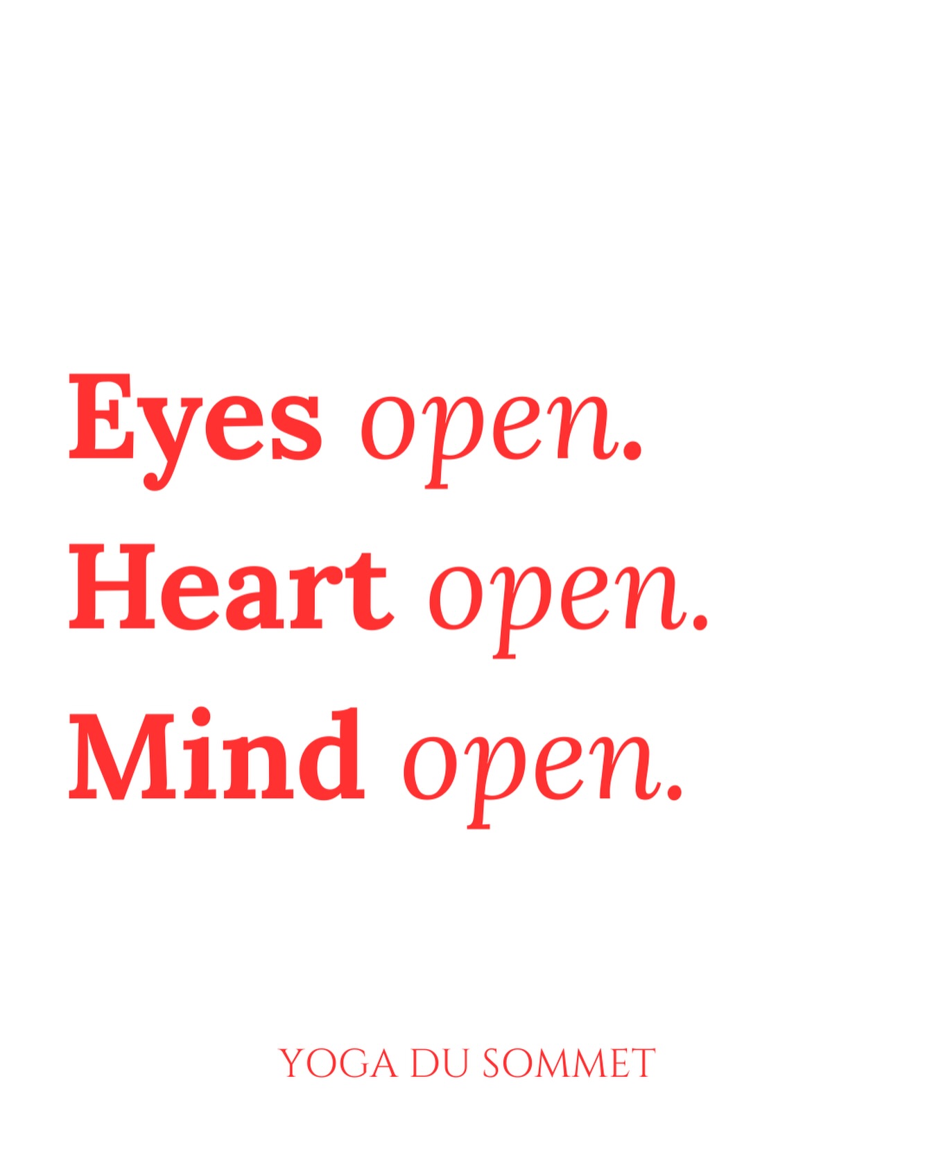 Eyes open. Heart open. Mind open. 💌
This Valentine’s Day we are practicing a love that expands beyond roses and romance.
Love for your friends who hold you on the days you feel low and celebrate you on the days you rise.
Love for your family who shaped your roots and grounded your becoming.
Love for your pets who show us what pure, uncomplicated love and companionship truly feel like.
Love for strangers who remind us that, at the end of the day, we are all just human.
Love for your partner — your person, your safe place, your world.
And most importantly — love for yourself.
May we move with compassion.
Breathe with softness.
And choose openness again and again.
Because when our eyes are open, we see connection.
When our hearts are open, we feel it.
When our minds are open, we become it.
With love — always. 🤍