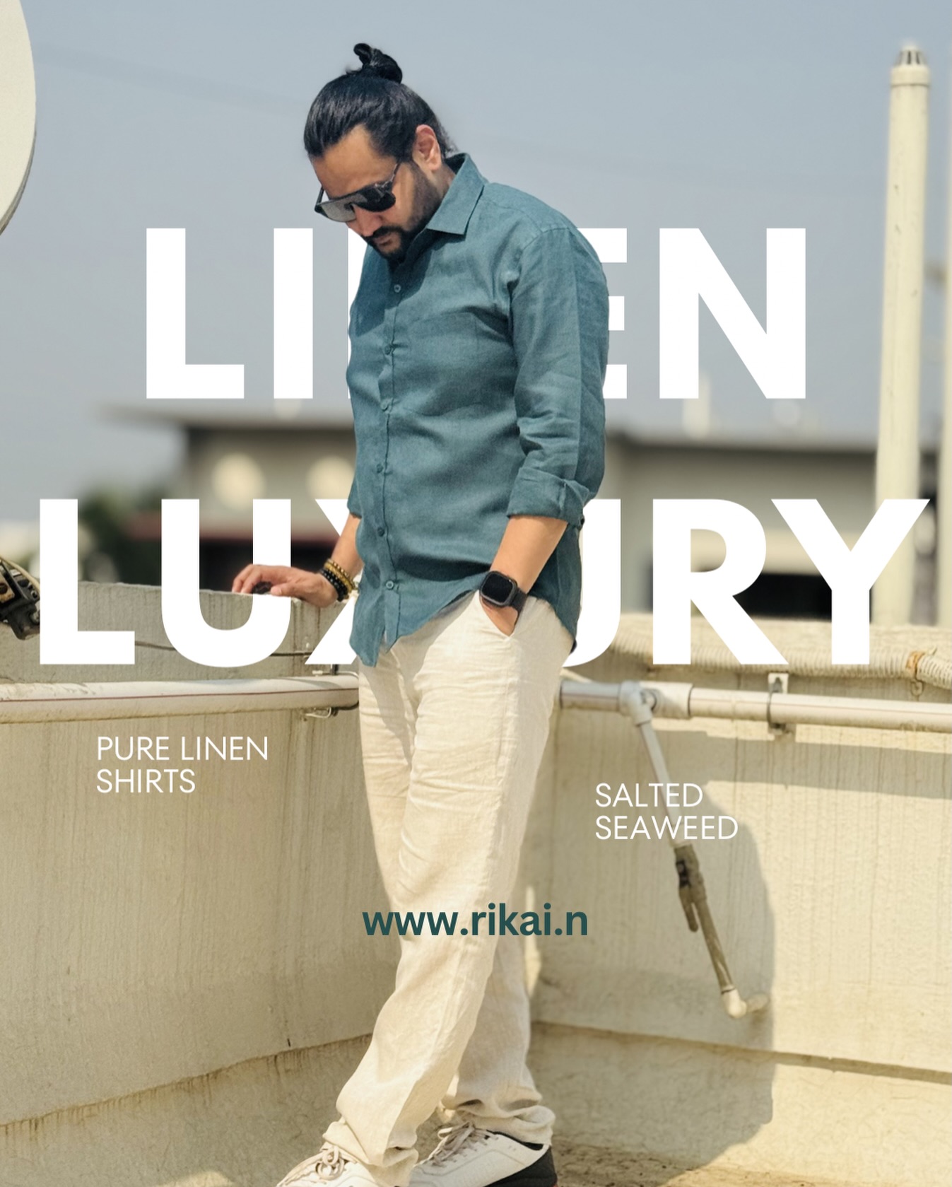 When comfort meets quiet confidence.
Pure linen in a Salted Seaweed hue-timeless, breathable, refined.
Shop at :www.rikai.in
#rikai#linenshirtsforhim#shirtsformen#linen#green