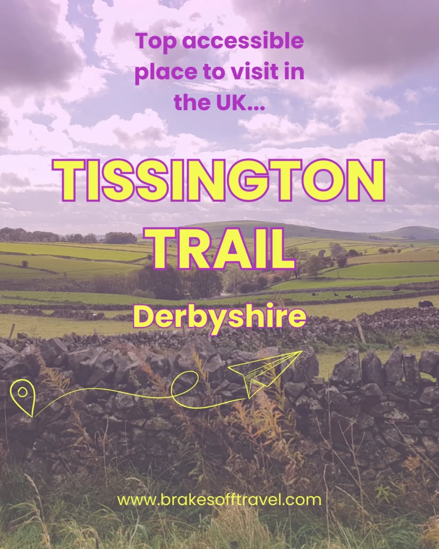 👩🏻🦽 Fancy a mini adventure in the Peak District? Read on to find out more!
⛰️ The Tissington Trail runs for 13 miles from Ashbourne to Parsley Hay in Derbyshire.
🧑🦽 The route is mostly flat and traffic free making it great for wheelchairs.
🚲 If you're feeling adventurous you can hire an accessible bike from Parsley Hay Cycle Centre, SK17 0DG
♿️ The Parsley Hay Cycle Centre also has a Changing Places toilet and disabled parking... woop!
Where is your favourite place to visit in the Peak District, Derbyshire? Let us know in the comments!
#accessiblepeakdistrict #accessibleoutdoors #accessibleuk #disabledtravel #tissingtontrail