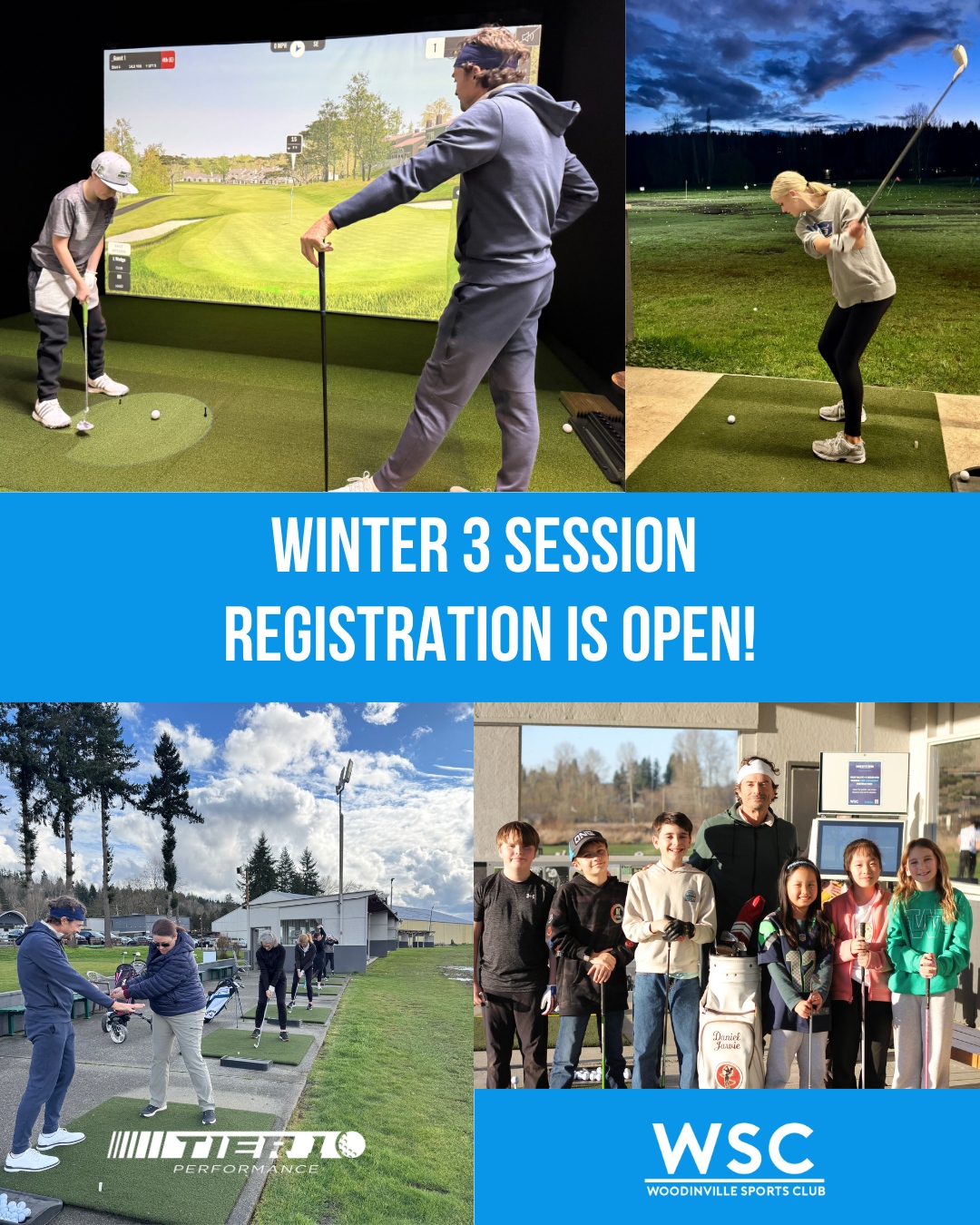 The next chapter of your game starts now. Winter 3 is here. ⛳
Our Swing Lab Indoor Golf Simulators are open — get a $20 trial membership and bring guests free through 3/31
We're launching Tier 1 Golf Foundations to develop the next generation of golfers, ages 7-9
5-week Adult Golf Clinics designed to elevate your game, whether you're just starting out or sharpening your skills
Summer registration is open now for Golf, Tennis, and Adventure Club (Early Bird special ends 2/28; some classes are already full)
The best players never stop improving.
Register now with the link in bio!