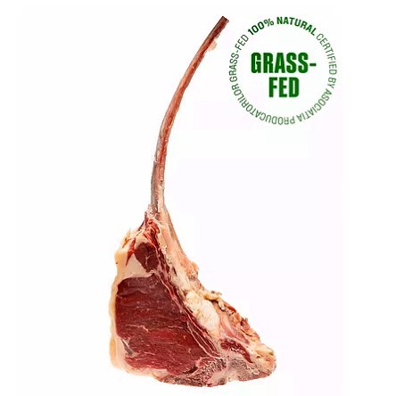 Cut of the day - the “noble” 100 % grass - fed 🌱🌱🌱. TOMAHAWK STEAK. For the best taste, keep the preparation simple:
• Organic Himalayan salt • Black pepper • Olive wood smoke • Organic blue cheese butter. Our beef is raised • WITHOUT ANTIBIOTICS • WITHOUT HORMONES •WITHOUT GRAINS #regenerativeagriculture #slowfood #grassfedbeef #grassfedangus #farm #organicfood #sustainability #pastureforlife #cleaneating #ketodiet #glutenfree #carnivore #paleo #ketodiet #glutenfree