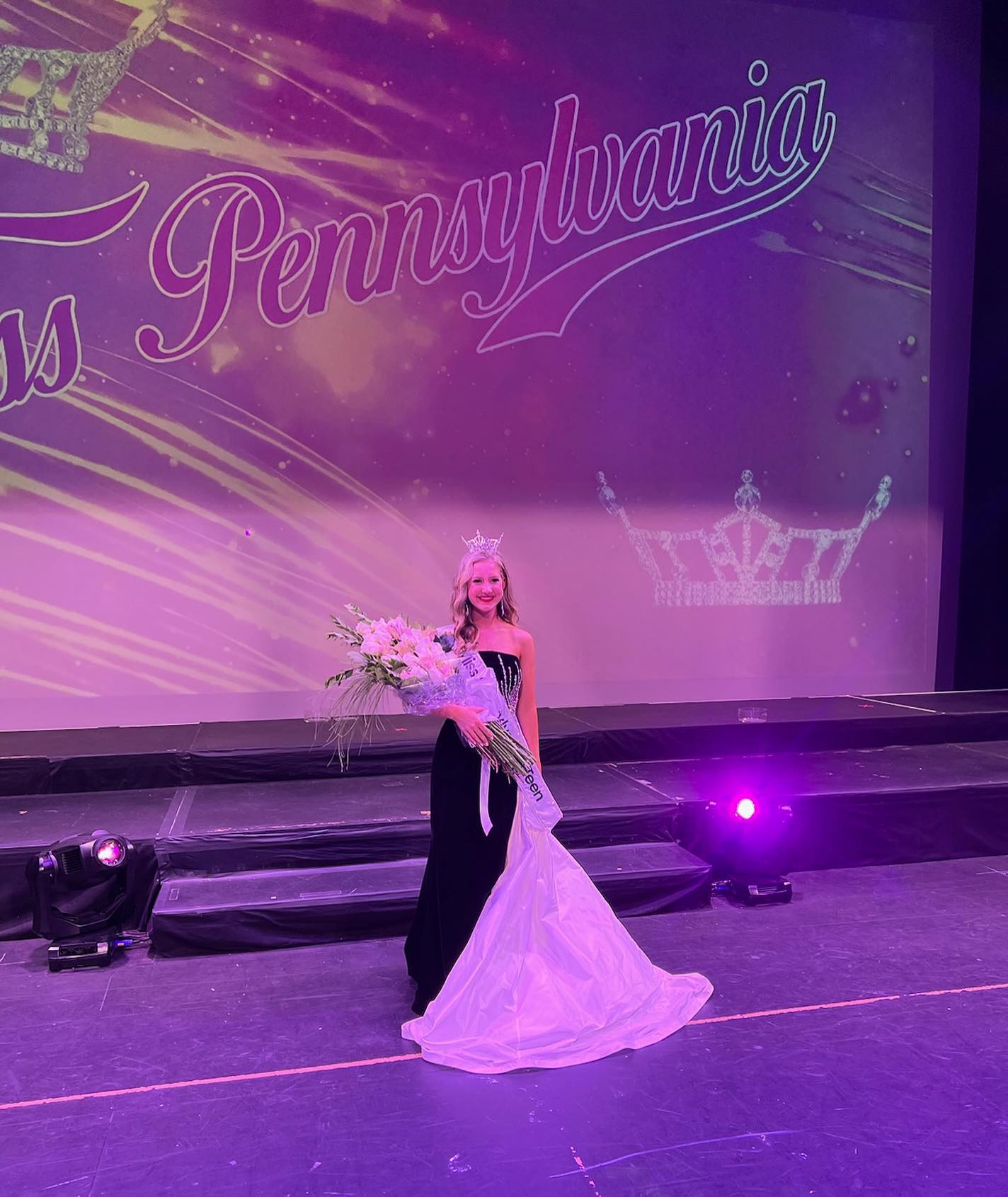 I am so excited, grateful, and honored to be crowned Miss Pennsylvania’s Teen 2023, winning $9,000 in scholarship! 👑 Thank you to everyone who has supported me and made this possible, especially my NEPA family. 🥰 Make sure to follow my year of service at @missamericasteenpa! 💖 Wilkes-Barre, I’m headed to Miss America’s Teen! 🤩