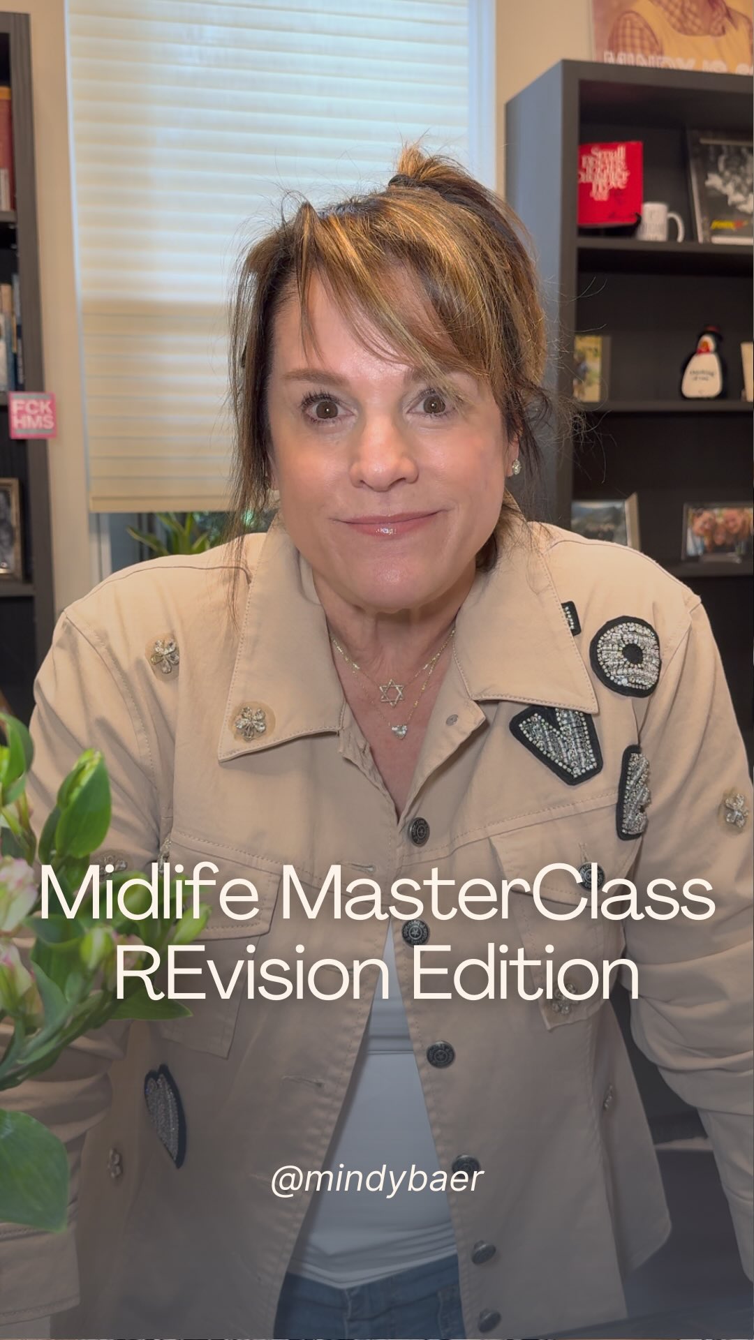 This one is for you.
The REvision Edition Midlife Master Class isn’t about starting over; it’s about refining what’s next. Same vision board concept. Very different energy.
No incense. No fluff. Just clarity, intention, and a vision that actually fits this season.
February 27th. Link in BIO to register!
#LifeTakeTwo #RevisionEdition #MidlifeWorkshop #MasteringMidlife #MindyBaer