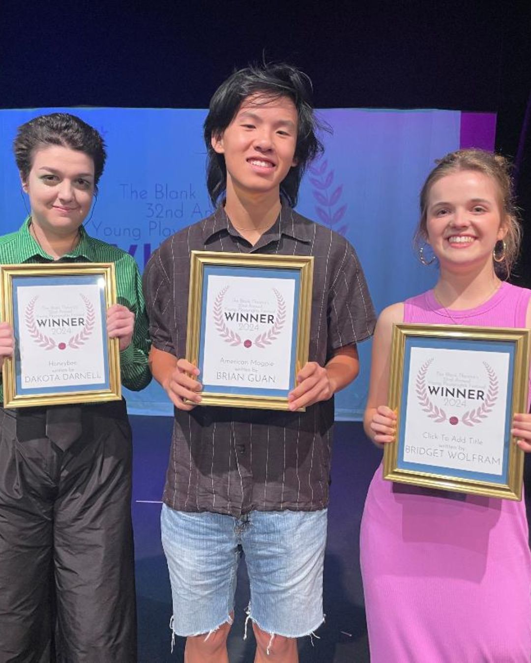 This could be you! If you're a playwright ages 19 and under YOUR play could be a WINNER! Winning plays are produced by professional actors with professional directors on a real stage in Los Angeles! Submit to our 34th Annual Young Playwrights Festival by March 15th. You never know who's gonna end up in your cast! YPF link in bio!