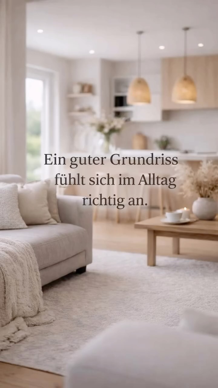 Ein guter Grundriss zeigt Räume.
Eine gute Planung zeigt den Alltag.
Wege, Möbel und Licht entscheiden darüber,
ob sich ein Zuhause später leicht anfühlt
oder jeden Tag Kompromisse fordert.
Genau deshalb lohnt sich der Blick vor der Freigabe.
Damit Räume funktionieren – nicht nur auf dem Papier.
FEEL IT – fühle dein Zuhause