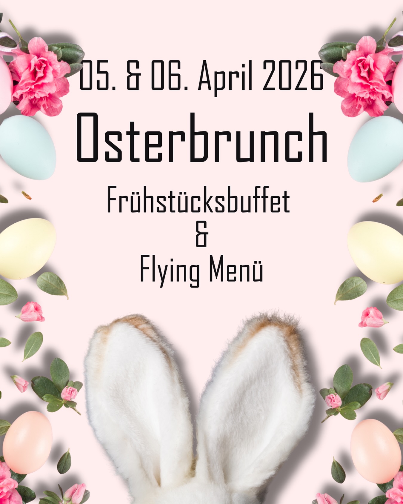 Eure Suche ist beendet!
Ostereier beim Frühstücksbuffet und danach unser beliebtes Flying Menü mit vielen kleinen Leckereien. Frühstück und Menü für 36,90€ pro Person.
Ostersonntag haben wir zudem auch abends geöffnet.
Reserviert euch jetzt einen Platz. - Telefonisch unter 0471/48364080 oder online auf www.pier6.de.
#pier6 #bremerhaven #ostern