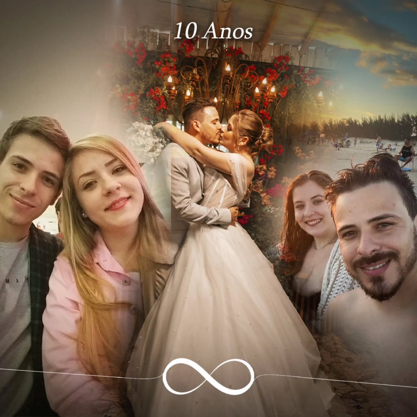 Dez anos da melhor escolha da minha vida. ❤️ Amar você não é só um sentimento, é o meu propósito diário. Obrigado por ser meu alicerce e por me deixar ser o seu.
10 anos. 3.650 dias escolhendo você. 💍 No nosso primeiro encontro, se me dissessem que hoje estaríamos aqui, vivendo o nosso sonho, eu diria que seria o homem mais feliz do mundo, e eu sou. Obrigado por sua lealdade, sua beleza (por dentro e por fora!). Que venha mais um século ao seu lado! 🥂❤️ #10anos