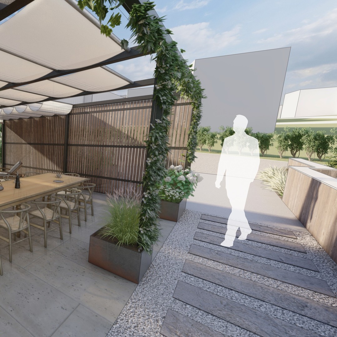 PART1🌿
Aménagement d'une toiture de garage en salle de réception extérieur.
#bgap #beoriginal #bedesign #bedifferent #begreen #landscapeart #rooftop #pergola