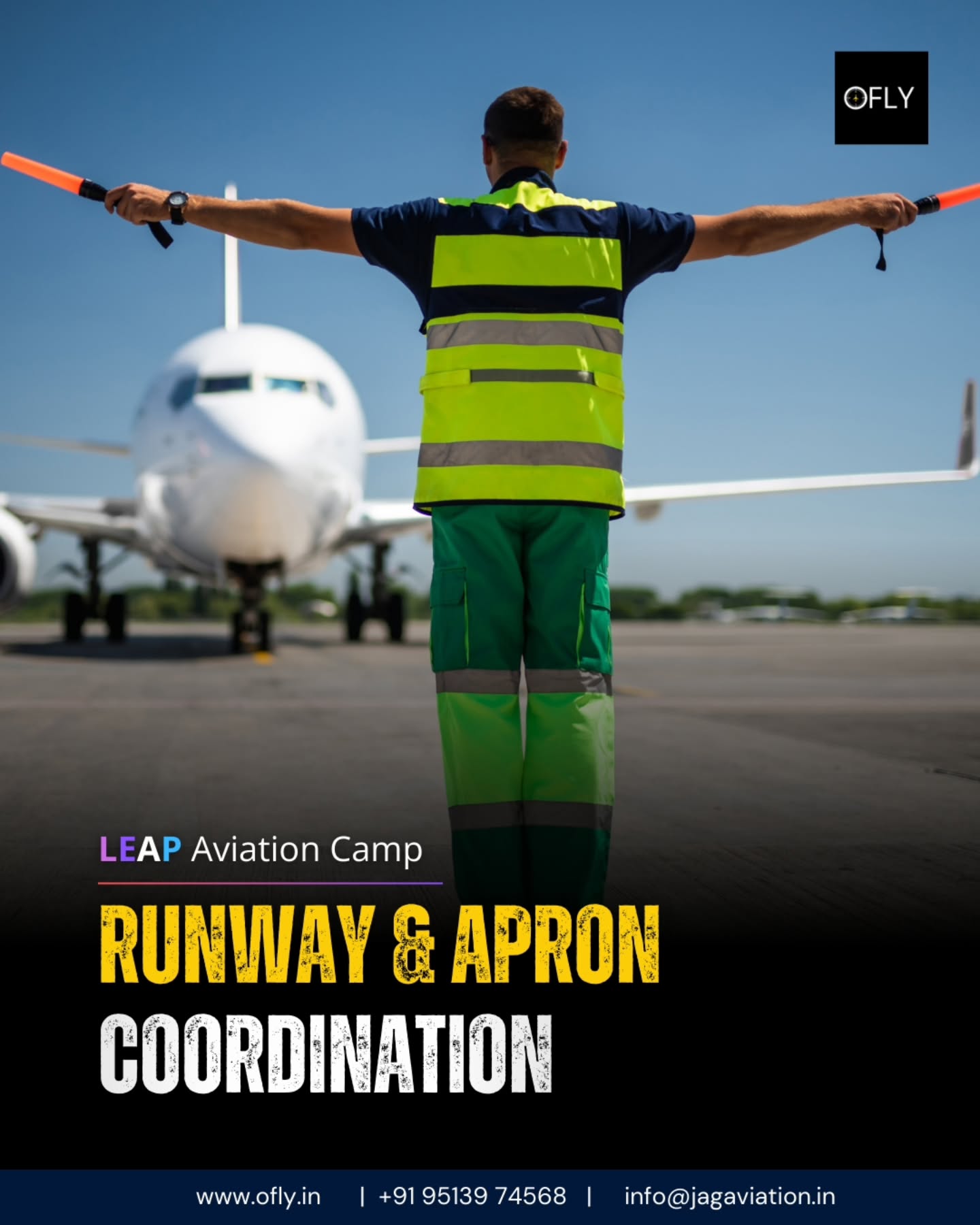 This isn’t a classroom.
This is the apron. ✈️
Where engines start.
Where procedures matter.
Where aviation becomes real.
At LEAP Aviation Camp, students don’t just learn about aircraft, they stand beside them.
They don’t just hear about runways, they walk the environment where operations happen.
Because real exposure doesn’t happen on slides. It happens on the ground.
Exposure before ambition.
#OFLY #LEAPAviationCamp #RealExposure #STEMEducation #BeyondTheClassroom