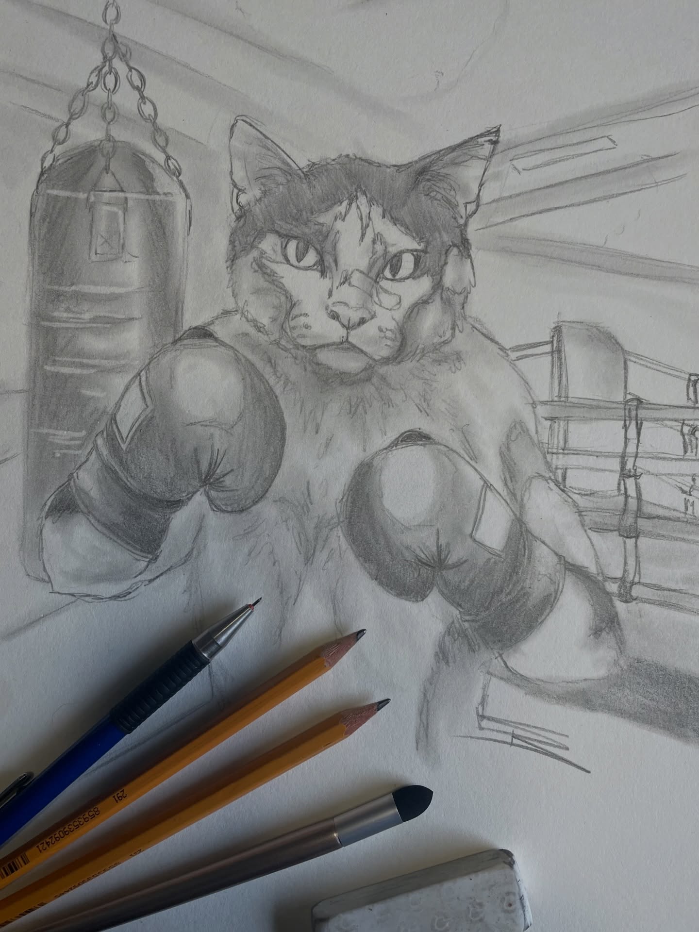 A brand new kitty in the making for Cat-A-Clysm ๐ฅ
I feel like โPaddyโ is a good name for this fellow. What do you think? ๐
Stay tuned, and be sure to follow me and the game for updates and a full timelapse video ๐
#wip #cats_of_instagram #amdrawing #sketch