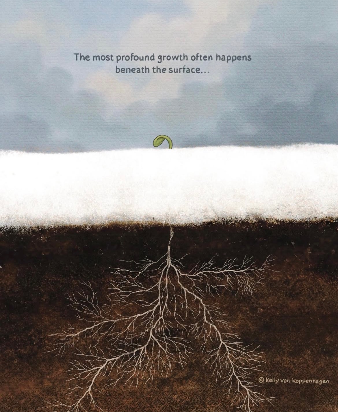 I love these from @drawingplantlady 🌳🌱☀️