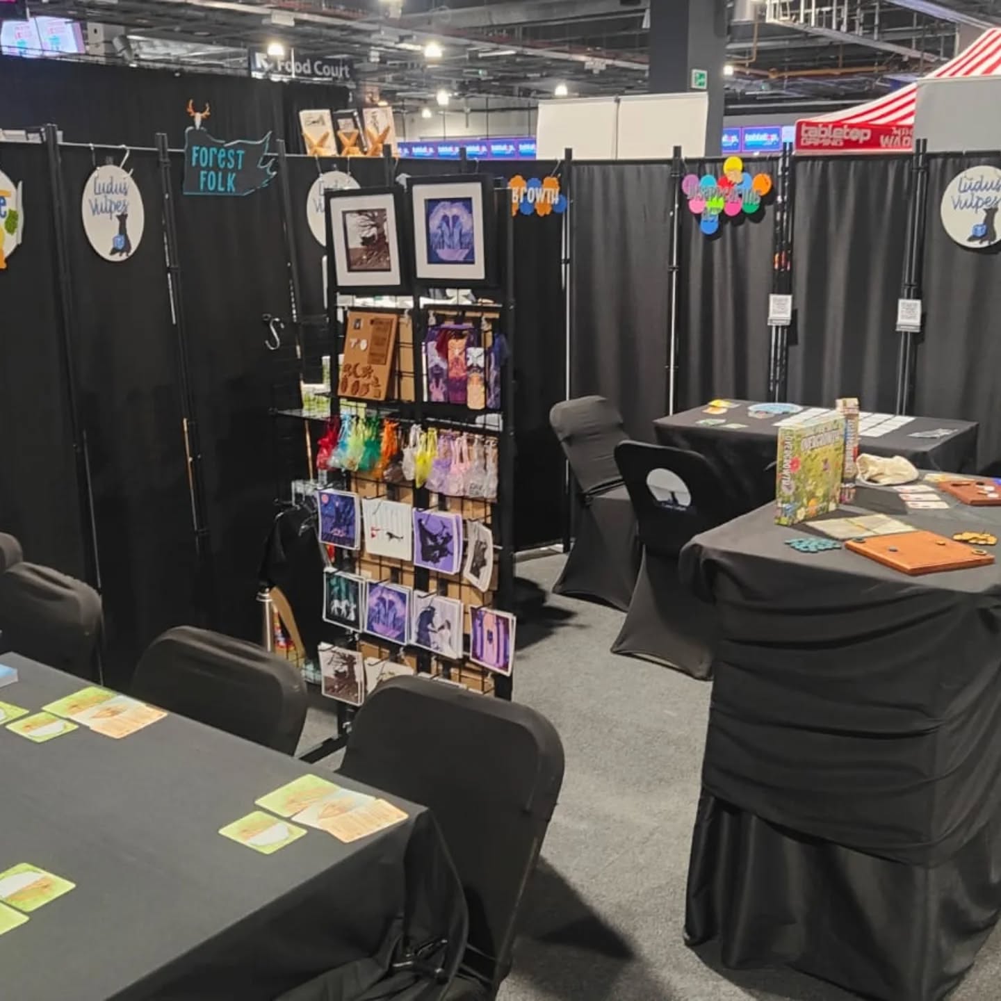 A gorgeous sunny day here at Tabletop Gaming Live at Doncaster Racecourse.
What does everyone think of the set up?
Hope it's okay. 🤞🏻
#ludusvulpes #tabletopgaminglive #doncasterracecourse #boardgamedesigner #boardgamesofinstagram