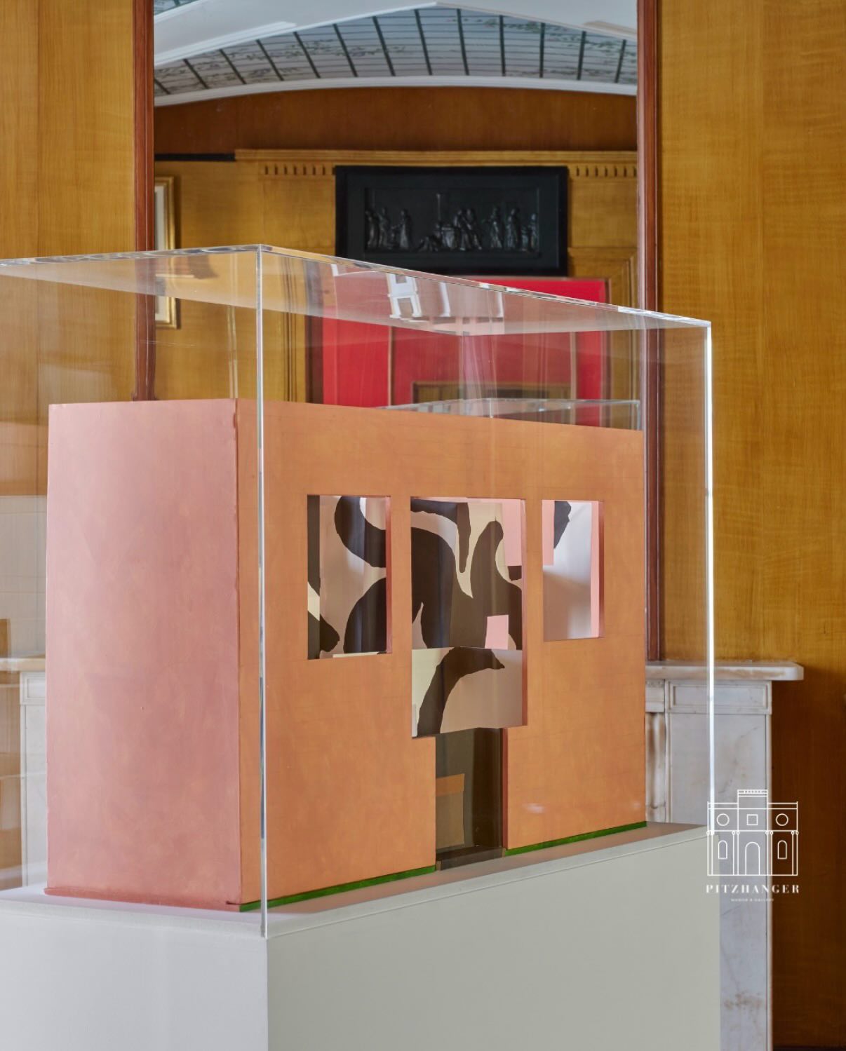 Not long left for you all to see the wonderful Howard Hodgkin exhibition over at the Pitzhanger Manor & Gallery.
Installation and vitrine fabrication by us… Out of the Blue Fabrications!
…….
@pitzhanger In 1992, Howard Hodgkin collaborated with the architect Charles Correa on a large black and white mural for the entrance of Correa’s five-storey building for the British Council in New Delhi.
Composed of small rectangular tiles of white Makrana marble and black Katappa stone, the mural draws on techniques associated with Mughal architecture. Its form is that of a vast banyan tree — or rather its shadow, swaying in the breeze.
In Pitzhanger’s Library, you can see Hodgkin’s maquette for the mural. In the adjacent Breakfast Room, preparatory brush drawings trace the movement of the tree’s branches, alongside a photograph of the artist examining and rejecting stone samples intended to frame his work.
Have you visited the building in Delhi? We’d love to hear your impressions.
Discover this chapter of Hodgkin’s practice in ‘Howard Hodgkin: In a Public Garden’.
Visit before it closes on 8 March.
• Pitzhanger Manor & Gallery, Ealing
@howardhodgkin @cristearoberts
Supported by @insidejigsaw
@studiostagg
@inbritish
@charlescorreafoundation