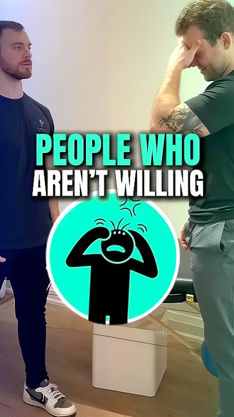 We meet a lot of people with easily fixed problems…
But yet for one reason or another, they go looking for an easier solution.
Maybe one that’s closer to home.
Or where they don’t need to exercise.
Or that’s “cheaper”.
The sad thing is, we know exactly how that’s going to go for them.
They’ll waste their time and money, while continuing to suffer with their problem.
It’s unfortunate because if there was a simpler, cheaper option, that’s what we’d recommend!
There’s a reason we didn’t recommend those alternatives to them.
In our experience, there’s been less than a handful of people we’ve met with issues we didn’t know how to solve, but a lot more that just weren’t willing to do what it took to get better.