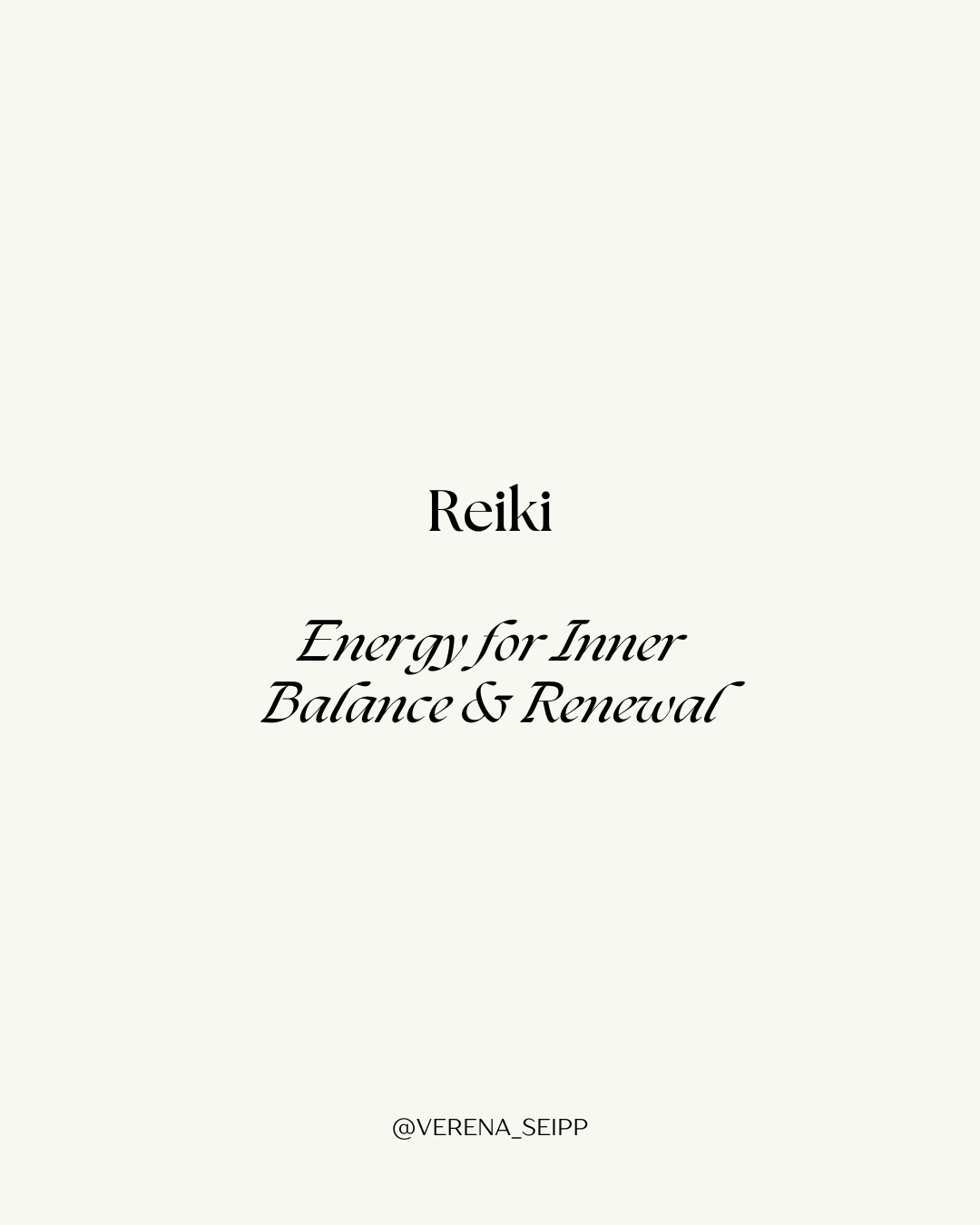 Reiki
Energy for Inner Balance & Renewal
Reiki is a gentle energy-healing practice that supports the body’s natural ability to restore balance and harmony.
Energy flows where it’s needed most, helping to release stress, tension, and emotional blockages.
What you can expect:
Reiki can be received in person or from a distance. You’ll be invited to relax, close your eyes, and simply receive.
You might feel warmth, tingling, or deep peace as energy moves through your body.
Each session is unique — a quiet moment of stillness and connection with yourself.
Benefits:
Reduced stress & emotional tension
Renewed vitality & inner peace
Greater connection to intuition & flow
Book your free discovery call today to find out more - link in bio