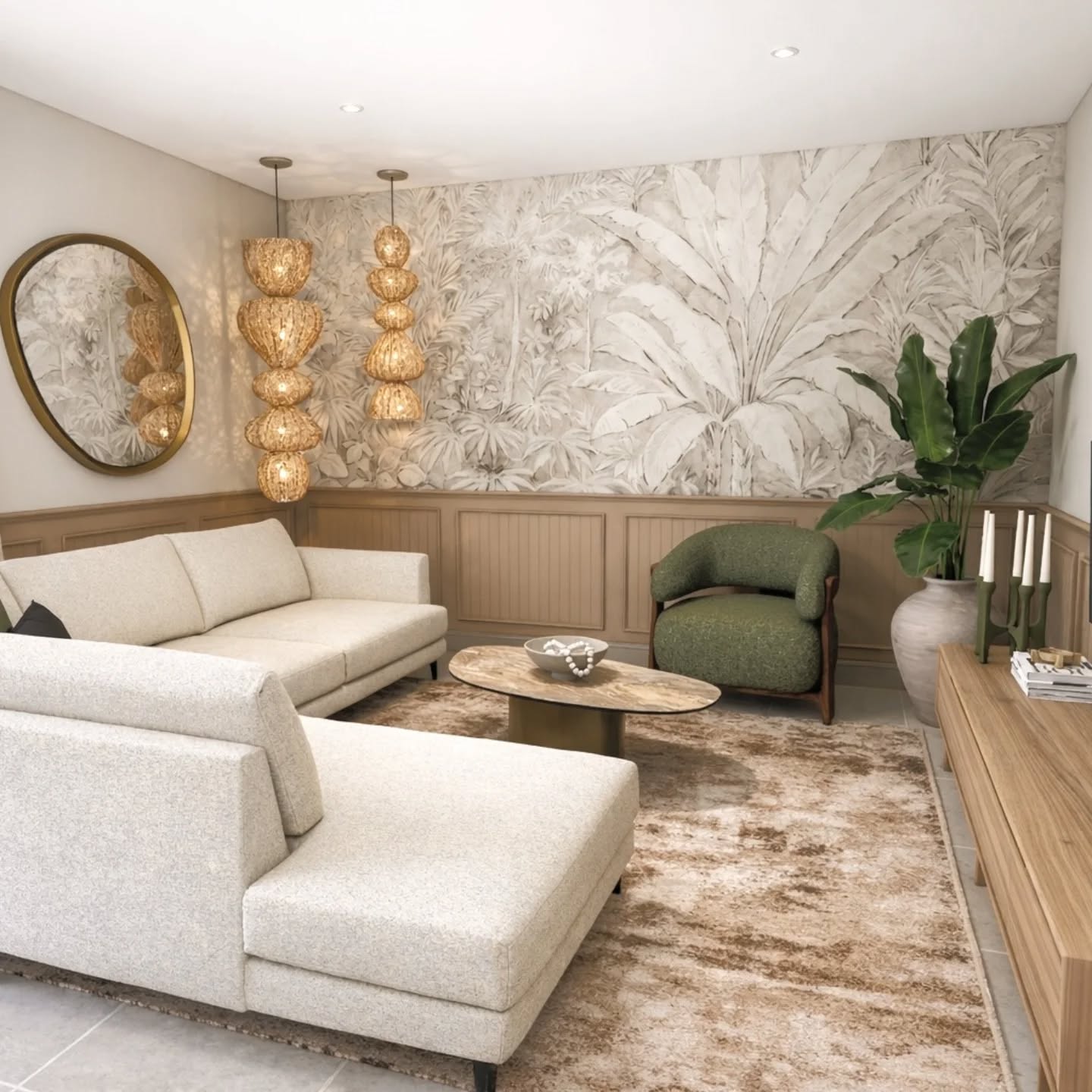 Warm earthy living/dining concept designed around texture, natural materials and soft architectural detail.
A calm space with quiet contrast.
#WarmMinimal
#TexturedInteriors
#ContemporaryMediterranean
#ResidentialDesign
#InteriorDesignConcept