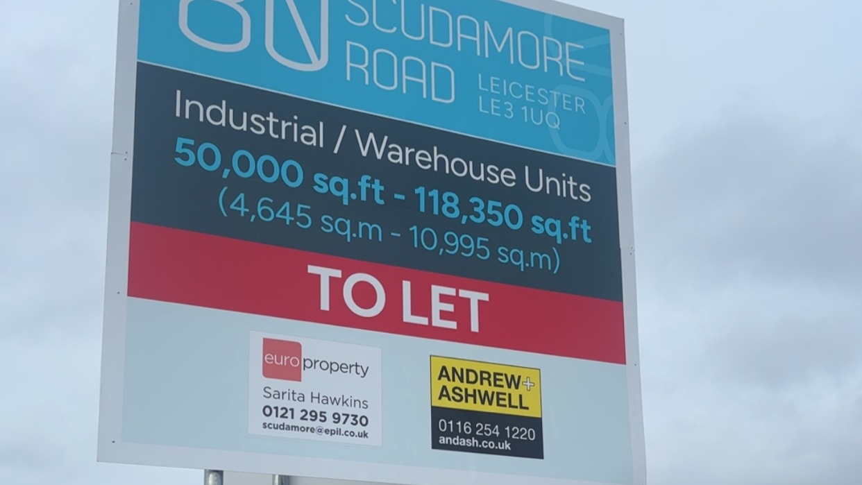 Completed work in Leicester today for @europroperty and andrew&ashwell. One new site sign and one sign reskin.