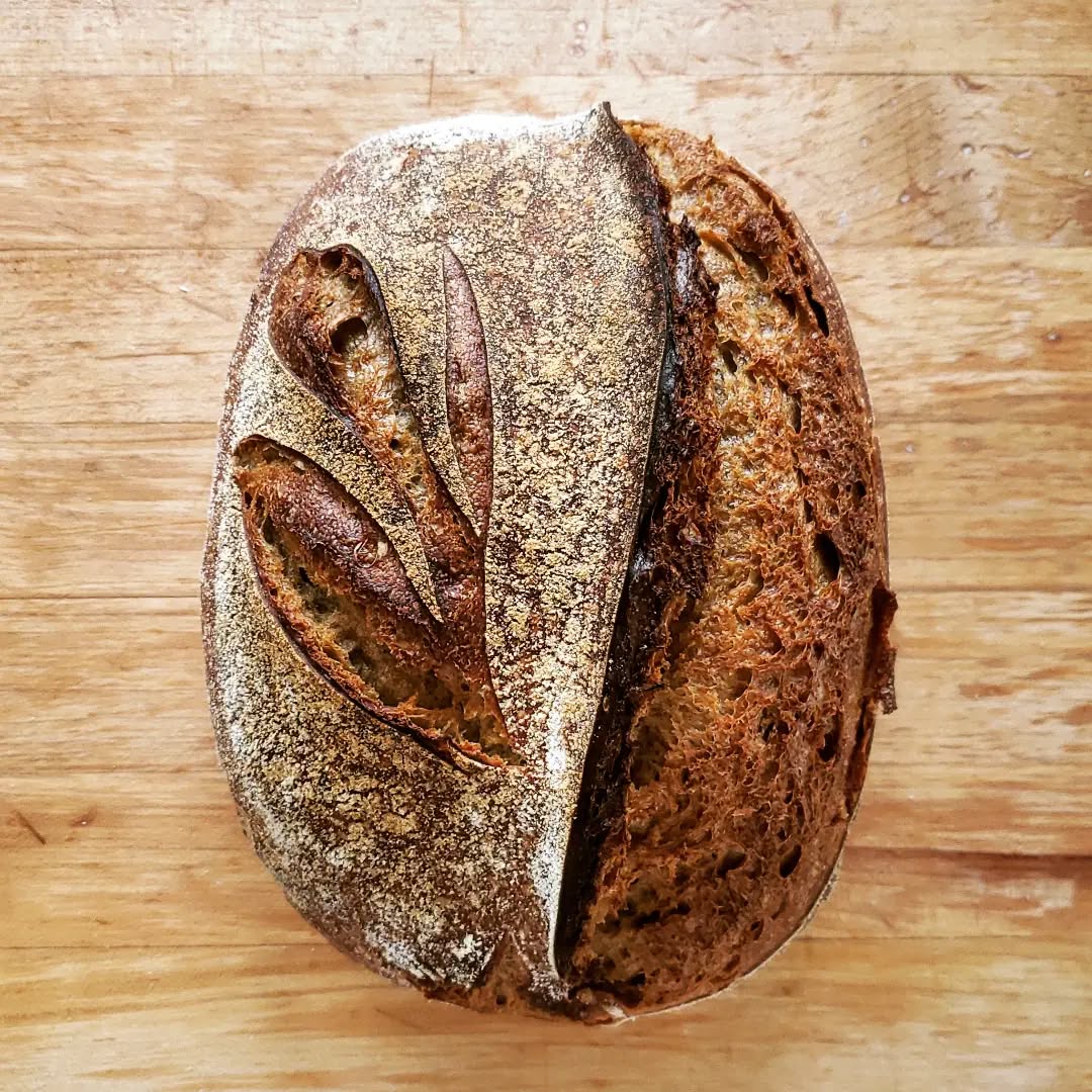 These beautiful Organic Spelt and Rye Loaves made with @marionmilling stone ground flour are headed to @urbavorefarm for today's (Thursday) market starting at 4pm.
I will have five varieties for sale this Saturday from 8-1pm @brooksidefarmersmarket as well as bags of @marionmilling freshly ground flour for your baking projects. Come on down and see us this weekend at the market!
#organicbread #organicflour #freshbread #freshlyground #eatlocal #eatkansascity