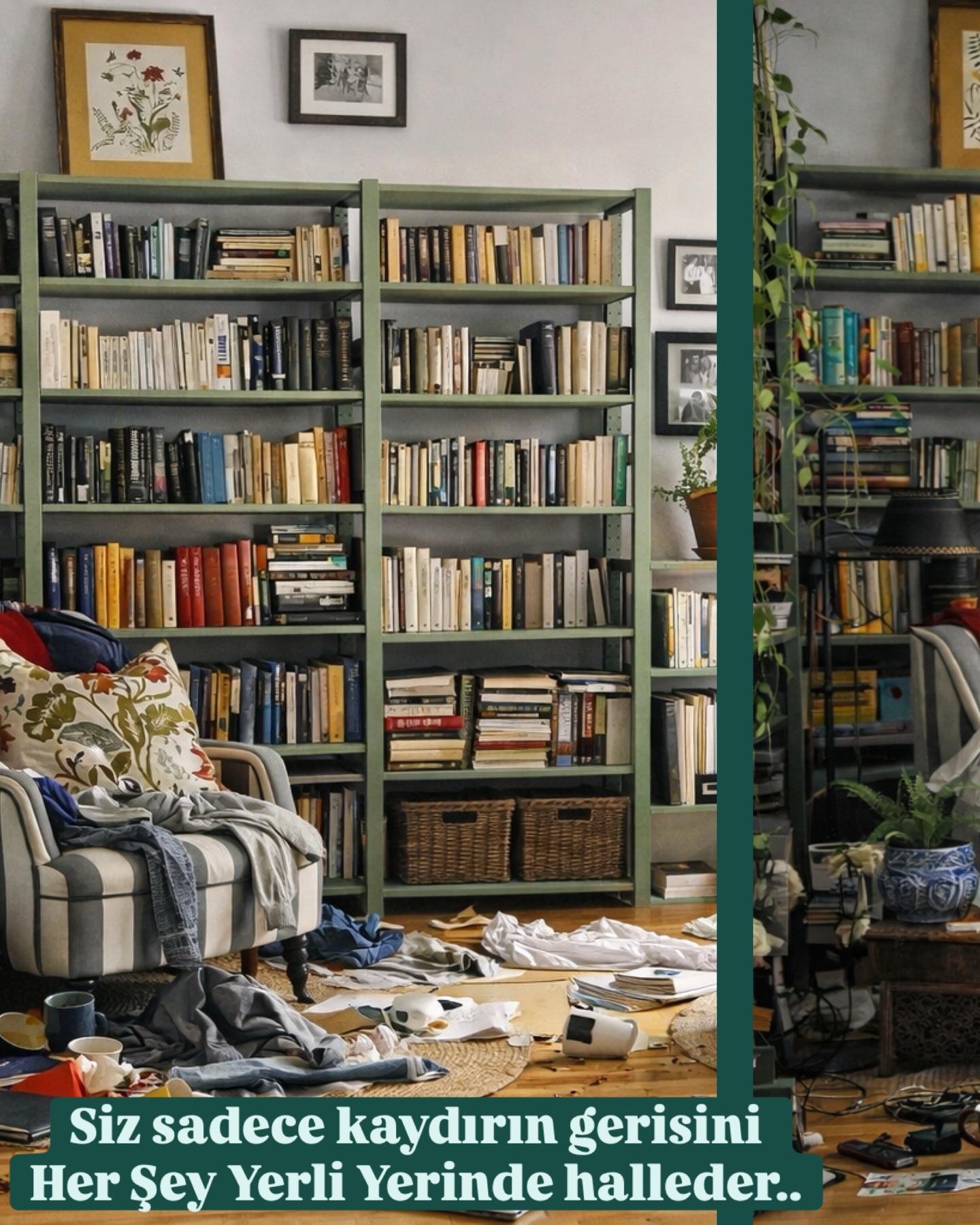 Kitaplar, kıyafetler, eşyalar… Bazen kaosun içinde nereden başlayacağınızı bilemezsiniz. Ama merak etmeyin, ben ve ekibim biliyoruz!
Siz sadece ekranı kaydırın, gerisini ‘Her Şey Yerli Yerinde’ye bırakın. Siz kahvenizi yudumlarken, yaşam alanınıza nefes aldıralım. Bodrum’un düzen ortağı ile tanışmaya hazır mısınız? 🏡💫
Detaylı bilgi ve randevu için DM! 📩
#HerŞeyYerliYerinde #Bodrum #EvDüzeni #ProfesyonelDüzenleme #cleaningmotivation