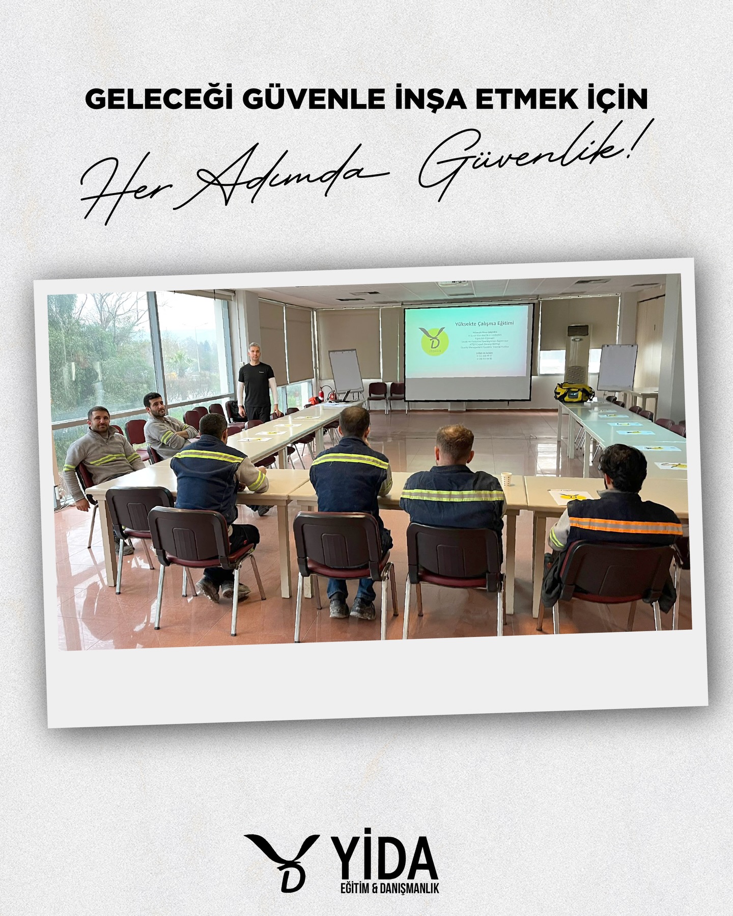 Çimentaş İzmir fabrikasında çalışmaları sürdürdüğümüz yüksekte çalışma eğitimleriyle, her adımda güvenliği en tepeye taşıyor ve riskleri kurallara olan bağlılığımızla sıfırlıyoruz.
#yidaeğitimvedanışmanlık #yidaeğitim #isguvenligi #yüksekteçalışmaeğitimi
