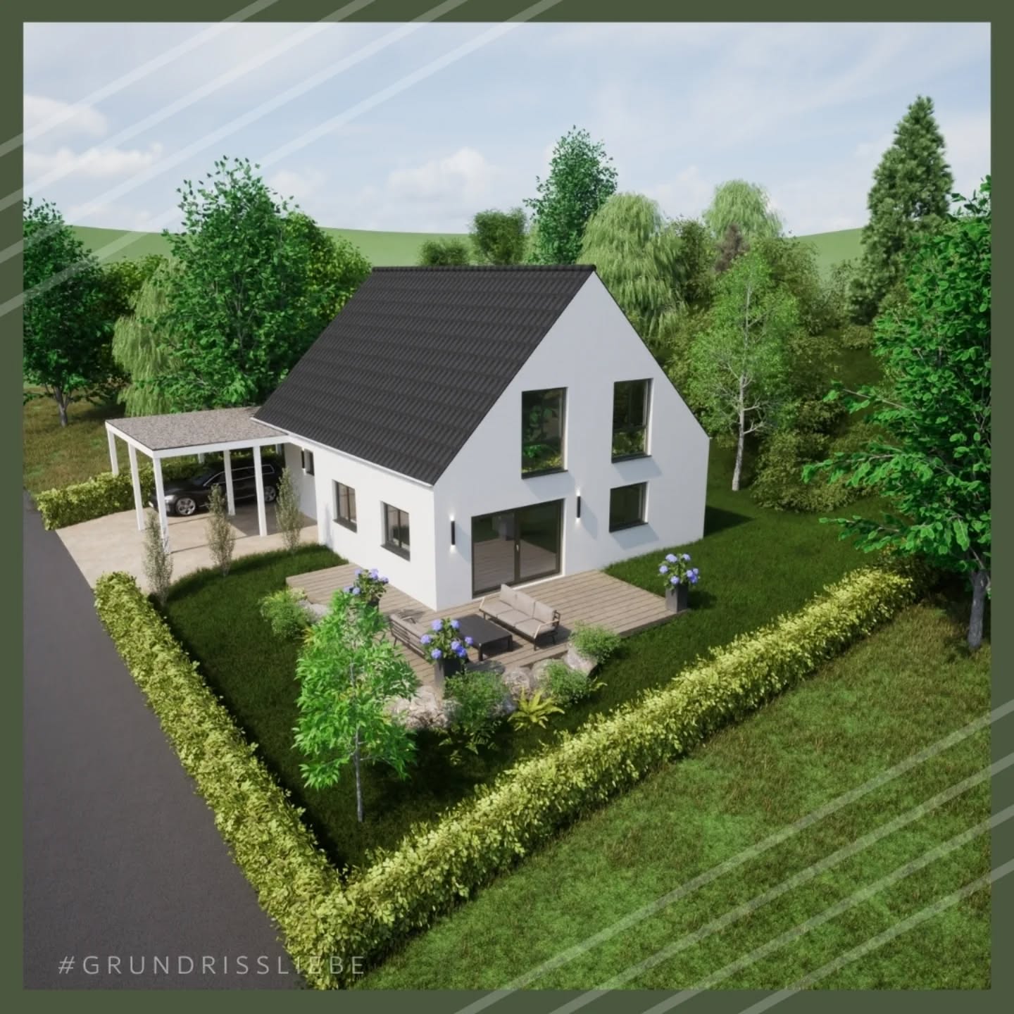 Puh... Wandhöhe 3m laut Bebauungsplan, das macht die Planung echt knifflig😅 aber sogar eine Minisauna hat ihren Platz gefunden, habt ihr sie entdeckt?
Mal sehen, was das Bauamt sagt, wie versuchen trotzdem das Ganze mit höherer Wandhöhe genehmigt zu bekommen, die Planung wird angepasst, wollt ihr sie sehen?
#Grundrissliebe
#Hausbau #Fertighaus #Nachhaltig #Holzhaus