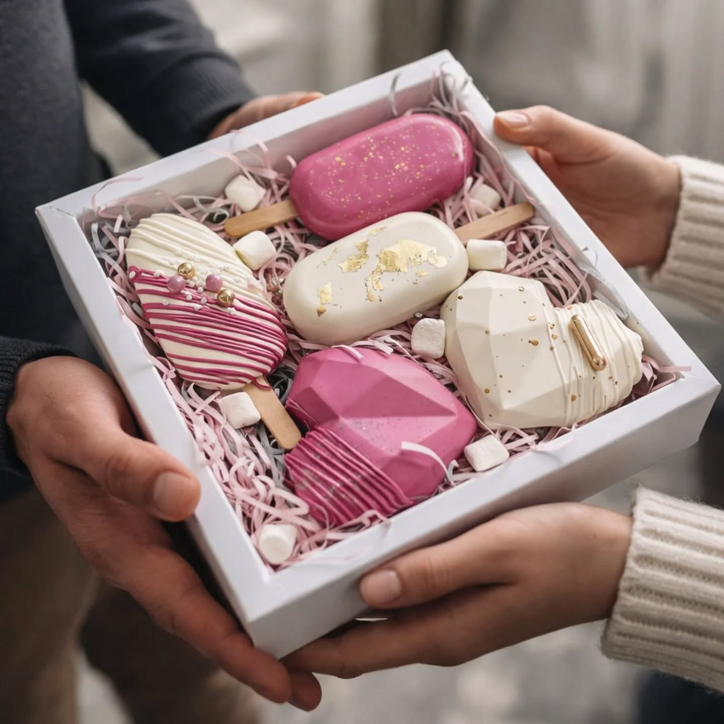 ✨ Aşkın Zarafet Hali ✨
Sevgi bazen bir bakışta, bazen bir dokunuşta…
bazen de özenle hazırlanmış bir kutuda saklıdır.
Bu 14 Şubat’ta, sadece bir hediye değil;
zarafeti, emeği ve tatlı bir anıyı armağan edin.
Her detayında incelik, her dokusunda özen,
her lokmasında aşk var.
Çünkü gerçek aşk, gösterişli değil;
zarif olandır. 🤍
Sevgililer Gününüz kutlu olsun.
Aşkı birlikte, tatlı ve unutulmaz yaşayın.
.
.
.
.
.
#sevgililergünühediyesi
#premiumçikolata
#aşkınzarafeti
#butiklezzetler
#14şubatözel