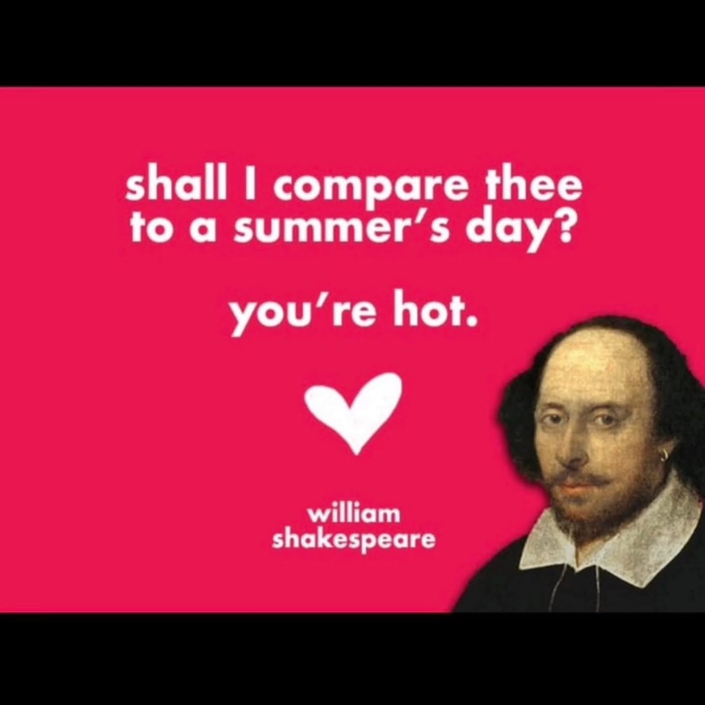 Happy Valentines Day everyone!! May your day be *hot* 😆 #valentines #shakespeare #hot #wildcardreviews #havefun