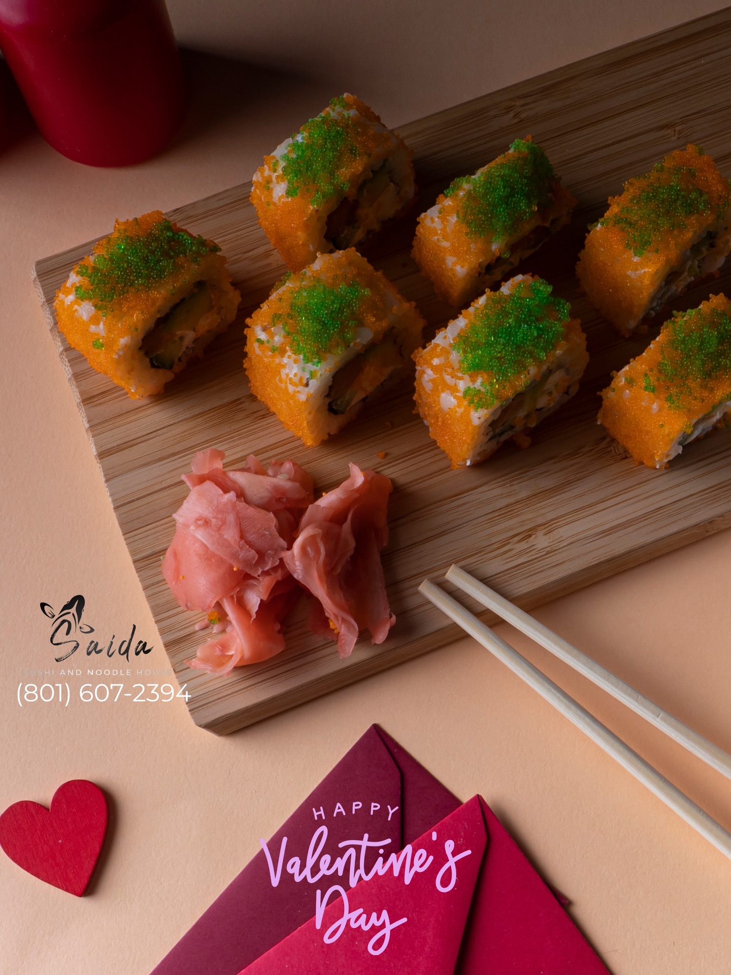 Roses are red, sushi is fresh…
Your Valentine deserves the best 🍣🌹
A little sushi, a little Vietnamese comfort, a whole lot of love.
Tables are filling — book your date night now 💌 (801) 607-2394 #valentines #datenight #provoutah #sushirestaurant #vietnameserestaurant