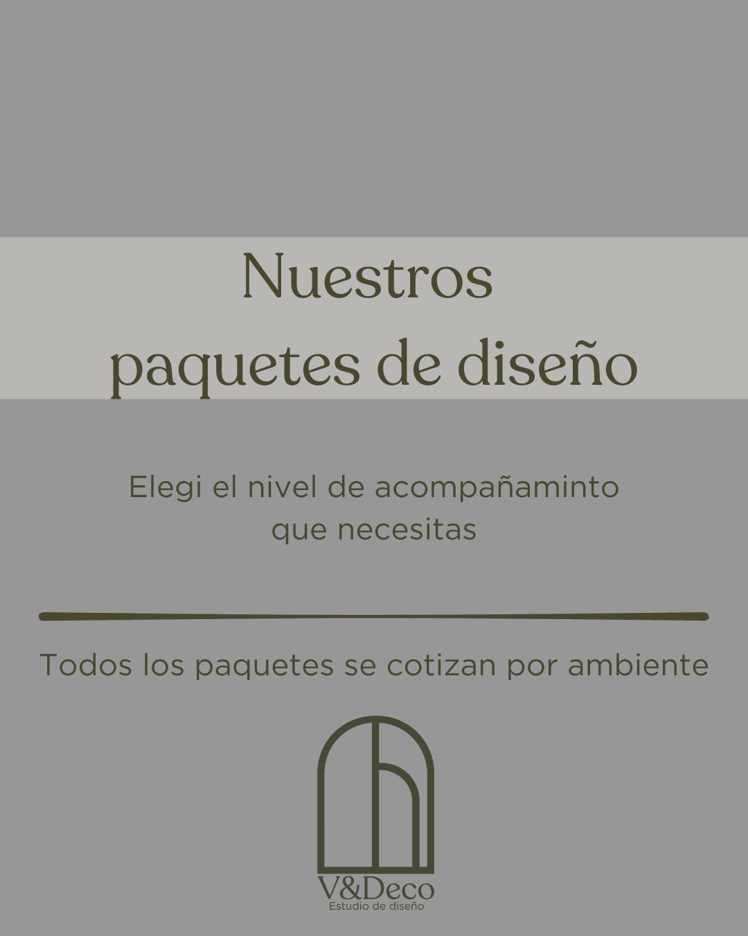 Cada proyecto es distinto.
Por eso en V&Deco armamos paquetes claros, según el nivel de acompañamiento que necesitás.
Desde una base de diseño,
hasta una propuesta integral con renders, planos y detalle de mobiliario.
Siempre con el mismo criterio:
diseñar espacios funcionales, estéticos y pensados para vos.
📩 Consultanos y elegí el paquete ideal para tu ambiente.
#DiseñoDeInteriores #PaquetesDeDiseño #Interiorismo #DiseñoPorAmbiente #ProyectoDeInteriores #DiseñoResidencial #EspaciosQueSeViven