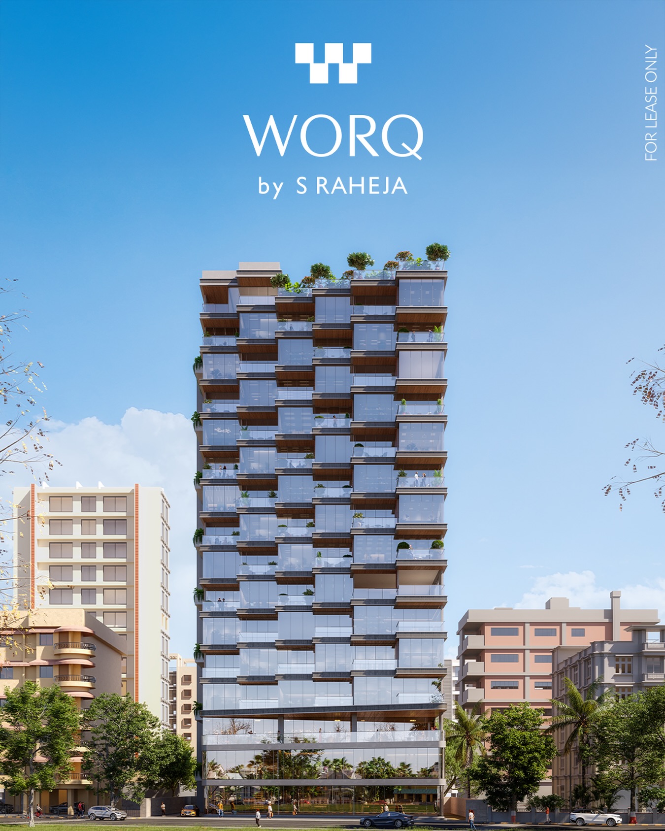 Quietly distinctive. Effortlessly modern.
WORQ by S Raheja.
Now available for lease in Khar West.
@pentaspacedesignstudio
#WORQbySRaheja #CommercialArchitecture #DesignLedSpaces #UrbanWorkplace #SRahejaRealty