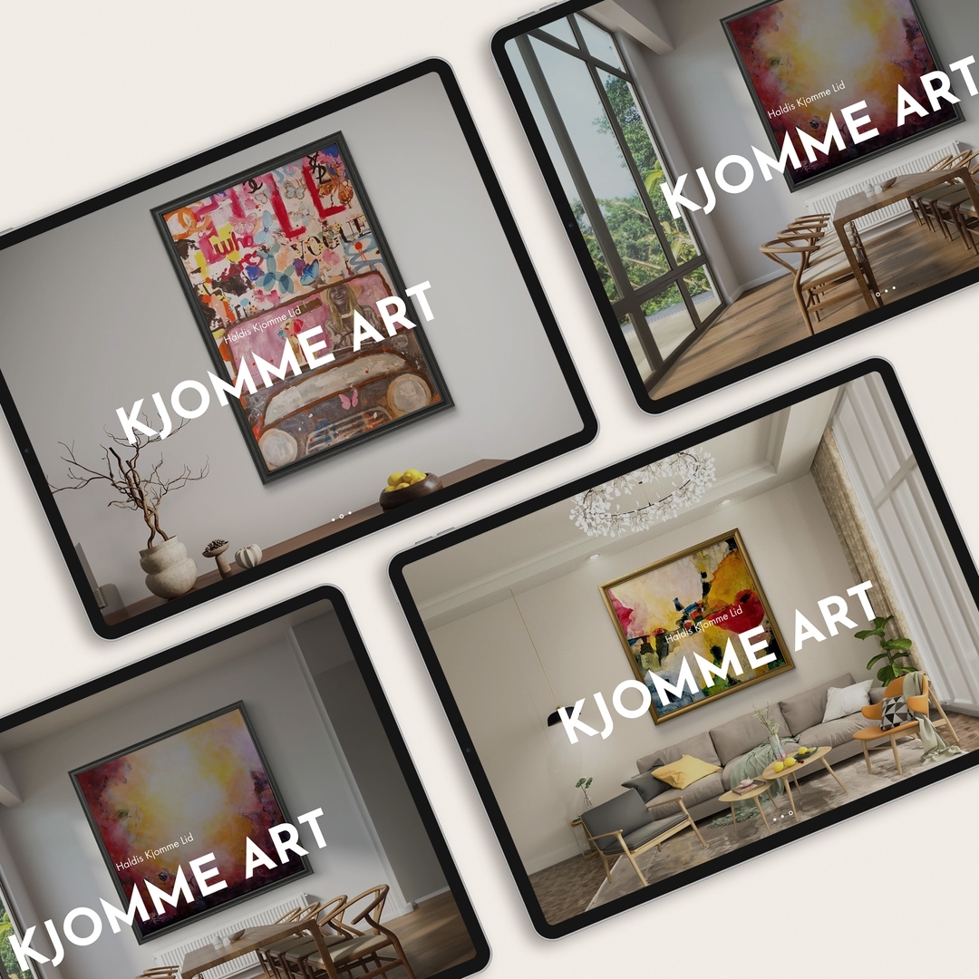 Konst. Målningar. Grafik. @kjommeart #sofiabrinchdesigns #webbdesign #grafiskdesign #logodesign #webbdesigner #webdesign #graphicdesign #webdesigner