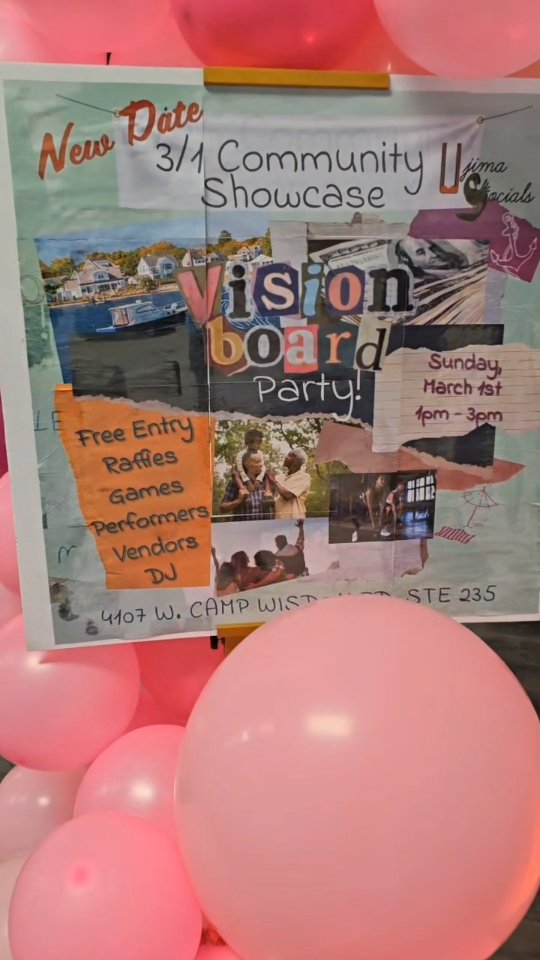 Have you RSVP'D for our 3/1 Community Showcase. Create your own vision board!!! Learn more on our upcoming events page at www.ujimasocials.com
#dfwcommunity #thingstodoindallas #dfwcommunity
