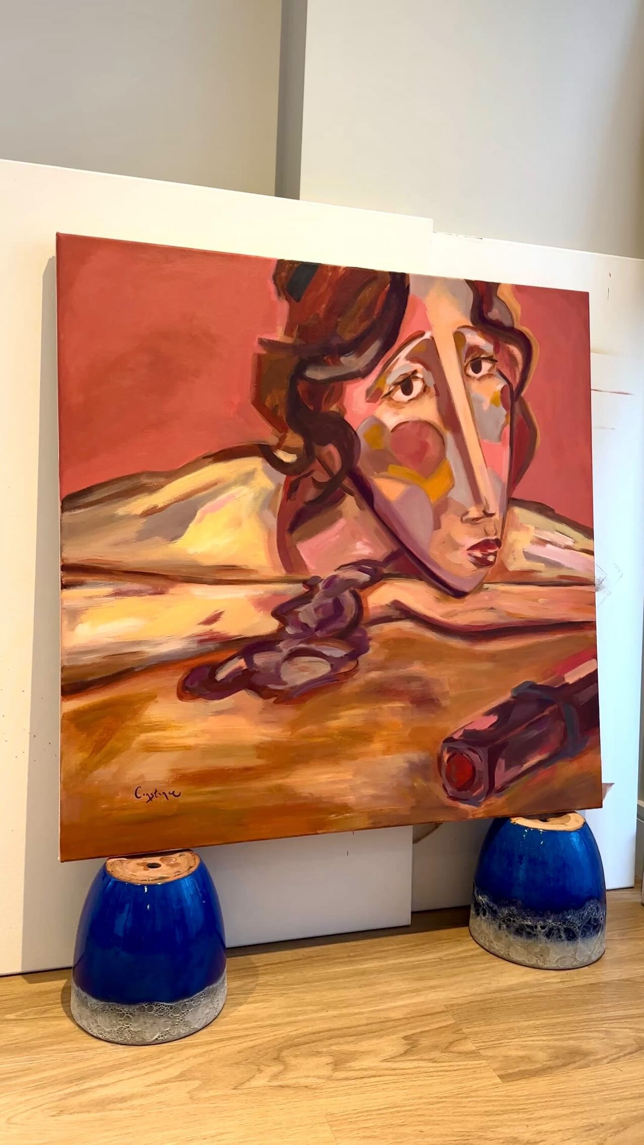 this is ‘Andréa’ 🤍
90 x 90 cm
Constance Anne 2026
.
#artist #portraitart #interiors