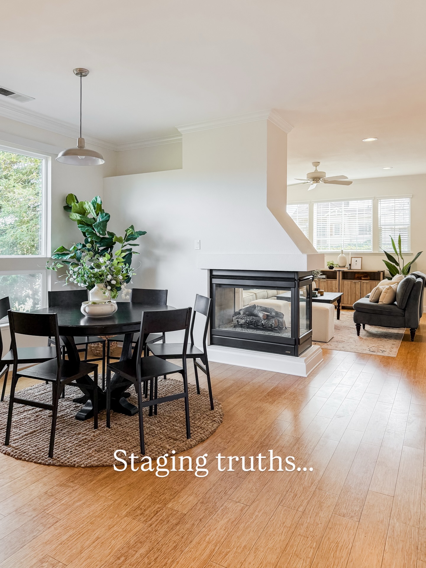 STAGING TRUTHS 👇
✨ Faster sales
✨ Better photos
✨ More buyer interest
✨ Stronger emotional connection
✨ Higher perceived value
This is why I don’t do “empty.”
I do inviting. Livable. Memorable. 🏡🤍
Link in bio to shop my looks + DM me to stage yours 💌