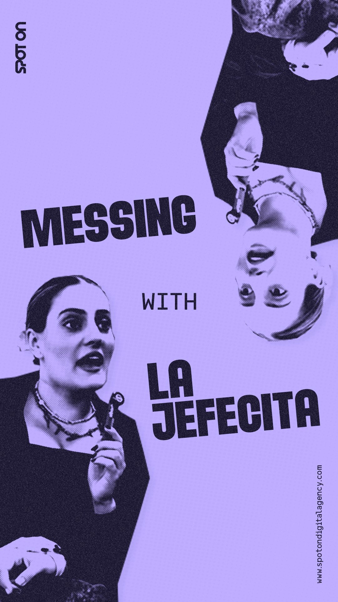 We decided to mess with la jefecita 🤭
Pero fue un fail, estaba tan ocupada que no nos paró 😔