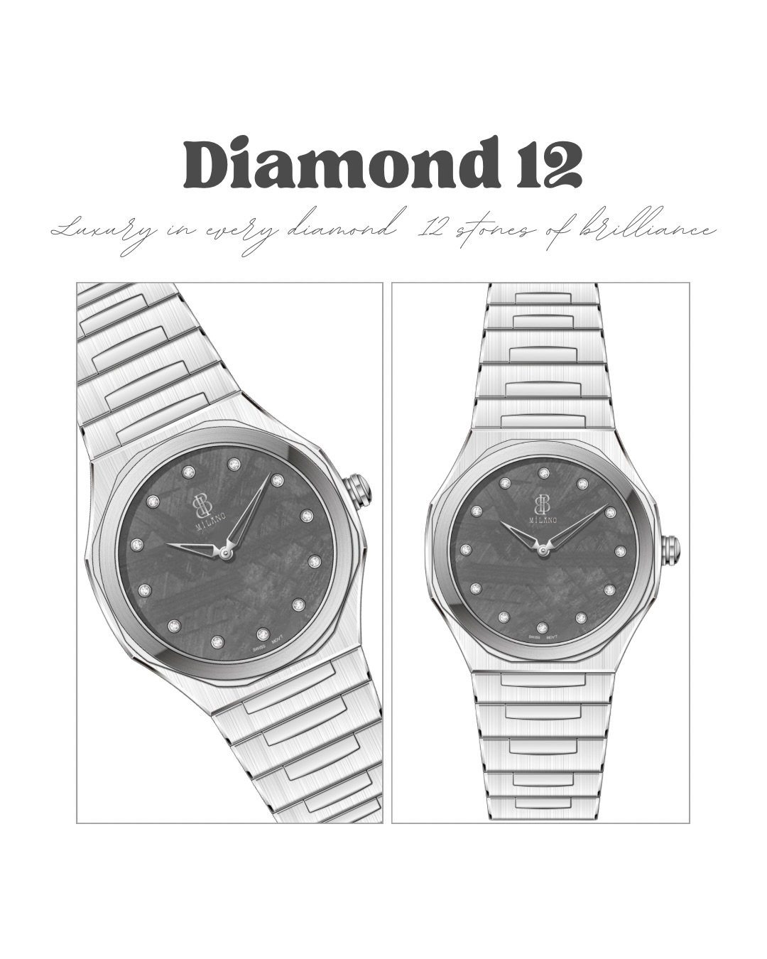 💎 THE 12 Collection is here
12 Diamonds. One Signature Look.
Designed to shine in every shade.
📍 Available in Dubai
🚚 Same day delivery
📩 DM to choose your color
#dubai🇦🇪 #womenswatches #luxuryfashion #explorar