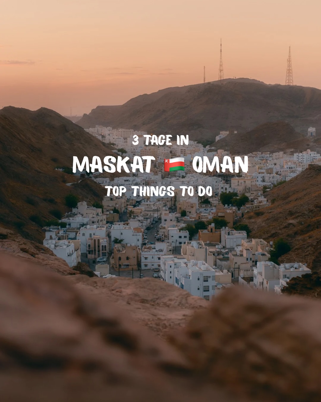 🇴🇲 Travel Guide Maskat – unsere Highlights & Tipps 🇴🇲
Eine Hauptstadt zwischen Wüste, Bergen und Meer. 🤍
Maskat ist ganz anders, als man es vielleicht erwartet. Keine Skyline aus Glas und Stahl, sondern weiße Häuser, orientalische Architektur und eine Ruhe, die sofort entschleunigt. Euch erwarten prachtvolle Moscheen, duftende Souks, türkisblaues Wasser, zerklüftete Küsten und atemberaubende Sonnenuntergänge zwischen Felsen und Meer.
Hier kommen unsere persönlichen Highlights & Tipps für euren Aufenthalt in Maskat:
🕌 Sultan Qaboos Grand Mosque besuchen
🛍️ Durch den Mutrah Souk schlendern und an der Corniche spazieren
🏰 Mutrah Fort erklimmen und den Blick über Hafen und Altstadt genießen
🎭 Royal Opera House Muscat von innen oder außen besichtigen
🏖️ Sonnenuntergang am Qurum Beach erleben
🐢 Schnorcheln auf den Daymaniyat Islands
🐬 Frühmorgens eine Delfintour entlang der Küste machen
⛰️ Einen Tagesausflug zum Wadi Shab oder Bimmah Sinkhole unternehmen
🚙 In die Berge Richtung Jebel Akhdar fahren
🌅 Eine Sunset Cruise entlang der Küste von Muskat machen
All unsere Tipps zu Maskat und eine Reise in den Oman findest du auch auf unserem Blog www.weltallerliebst.de (Link in Bio). 🌎
.
.
#Maskat
#OmanTravel
#VisitOman
#MiddleEastTravel
#Reiseinspiration