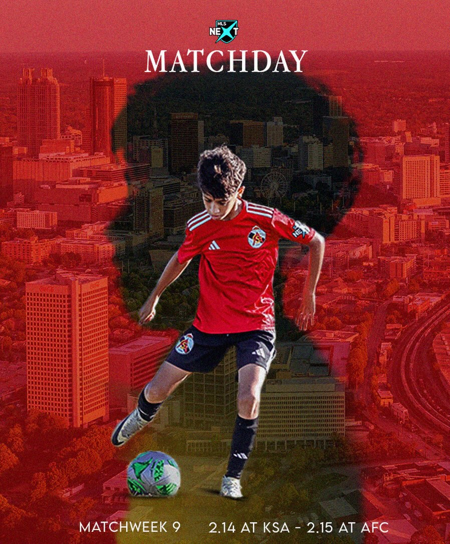 MLS NEXT matchweeks are back!
Our U13 and U14 teams head to Atlanta to take on KSA and AFC lightning. Good luck boys!
GO ASG! More than a club.