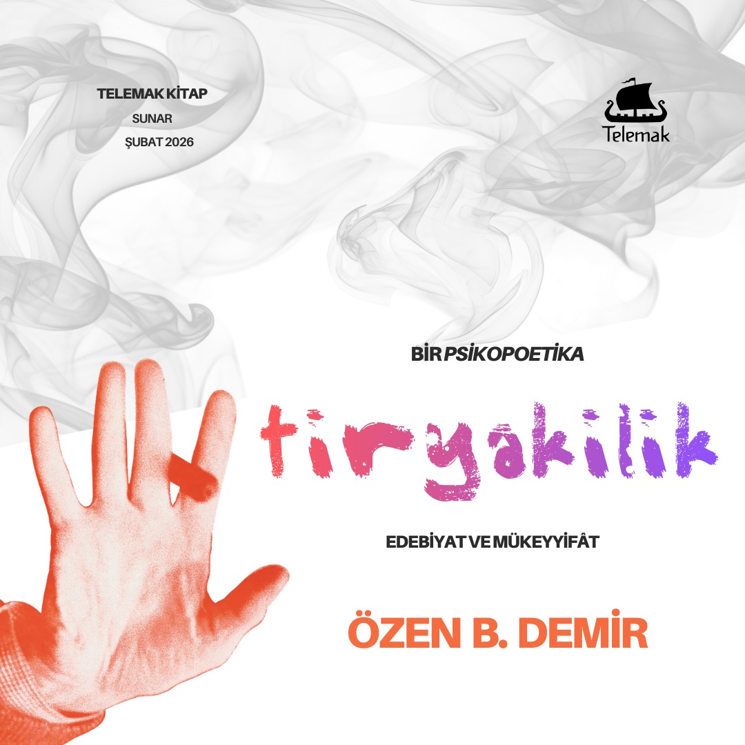 YENİ KİTAP / Telemak #59
Tiryakilik
Bir Psikopoetika
- Edebiyat ve Mükeyyifât -
Özen B. Demir
"Tiryakilik, kapsamlı bir puzzlekutusu koyar ortaya. Dumandan küle, kokudan tada, kibritten çakmağa, öykünerek başlamaktan korkarak vazgeçmeye çok sayıda “parça” üstünden yorumluyor Demir “bütün”ü…"
Enis Batur
Kimya’nın tüm bilimsel zaferleri, Simya’nın tütünde tecelli eden gerçeği karşısında lâl olur: doğanın dudaklardan ciğerlere kendini kül ettiği yolculukta sökün edişine aracılık ettiği hayaller, hayaletler ve hazların somutluğu maddenin bilinçle kesişimini, ayrıştırılamazlığa evrildiği aralığı irdeler.
Özen B. Demir, bu puslu aralığın haritalanamaz adalarında seyahat etmenin bir yolunu buluyor, iptila âleminin çilingiri sigaranın yarenliğine girişiyor, “kuşkusuz sigara, eşitler arasında birincidir” ve muhibbanından şefkati eksik etmez. Ne var ki, Demir psikopoetika’sını yazabilmek için o büyük yasağı, haz duyan bedenin noli me tangere’ini ihlâl ediyor, keyfe değiyor: Necatigil’den Pessoa’ya, Ovidius’tan Tomris Uyar’a, Casablanca’dan Jarmusch’a çakmağını uzatıyor. Muarızlarsa hep erketede; kamu spotu gibi işittirir kendini tütünün sağlığa zararları, hijyene mugayyirliği, kapitalizmin koşullamasına tâbiyeti ve sayısız kabahati.
Demir kimseleri teskin etmeye kakışmadan sigaranın dumanından alkole ve diğer mükeyyifâta giden yolda, sinemadan edebiyata yaratımın ilksel sahnelerini arşınlayarak, sanatların kayıp müştereğini, hiçlikten oluşa gelen şeylerin ebesi esîri (aether) belgeliyor – kozmostaki karanlık enerji nefes kesiyor!
Kitapyurdu, Amazon ve tüm seçkin kitapçılarda!
İncelemek için profildeki linke tıklayınız
Kampanyalı fiyattan temin etmek için Amazon'a bakınız.