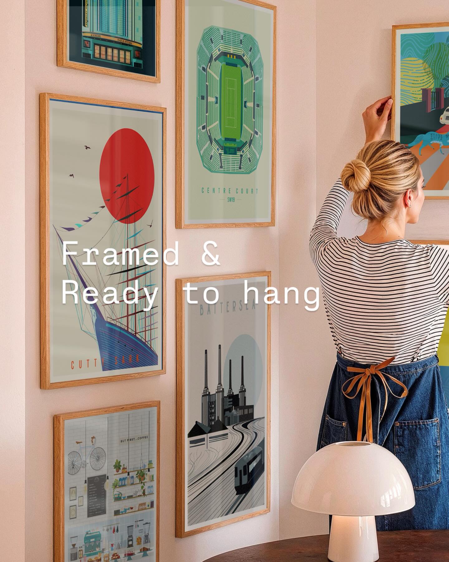 Manifesting the sun and colours through art. 🖼️ Grey skies be gone!
First on the ‘to do’ list is putting up frames in the new office space. Of course a few of local Bromley legend David Bowie, the art deco Bromley Picturehouse and some modernist south london landmarks.
Looking forward to making the space bright and inspiring for the dullest of days.