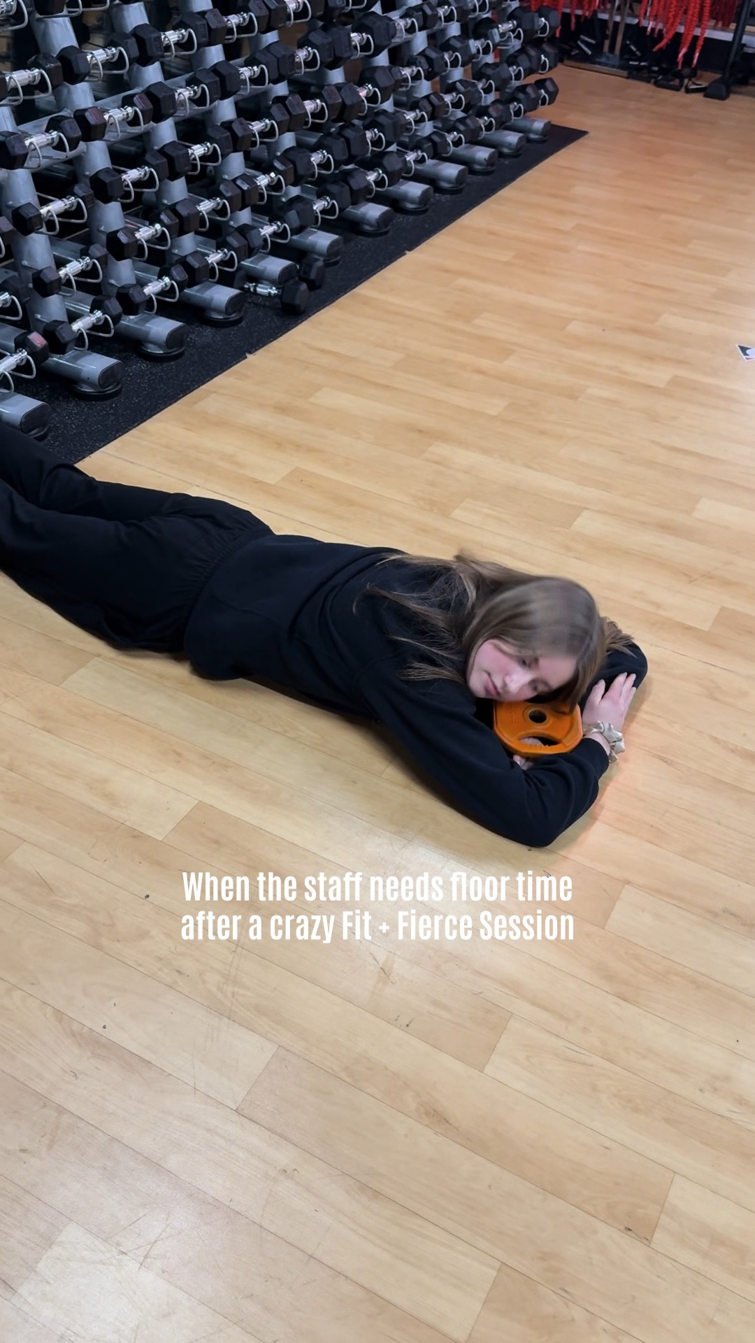 This is what recovery looks like when you give everything to the session! 💤 😜