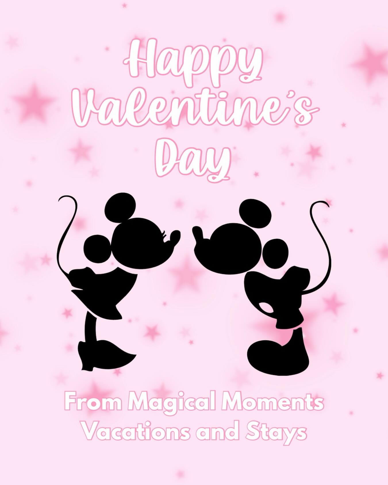 All you need is love… and maybe a little pixie dust 💕✨
Whether you’re celebrating with your sweetheart, your besties, or planning your next magical getaway together — I’m here to help you fall in love with Disney all over again 🏰💖
Happy Valentine’s Day from Magical Moments Vacations and Stays! 💗
Ready to plan a trip you’ll never forget? Message me today! 💌✨
#HappyValentinesDay #MagicalMomentsVacations #DisneyLove #DisneyTravelPlanner #CouplesWhoDisney