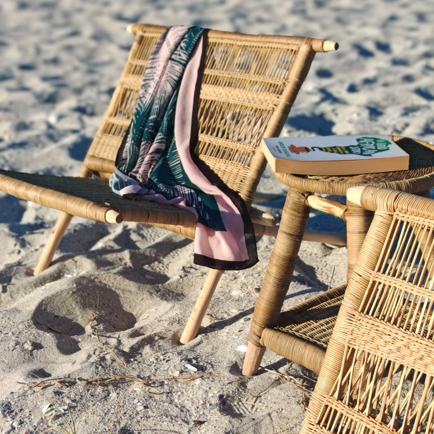 Meet The Sun Dune Beach Chair - it's a lightweight, handcrafted cane chair made in Malawi for easy, carefree outdoor living.
Designed in two interlocking pieces, it slides neatly into itself, making it simple to carry, store, and take wherever the day leads.
Whether you’re heading to the beach, a picnic in the park, or a laid-back music concert on the lawns, this chair offers relaxed comfort with a natural, artisanal feel.
Handwoven from locally sourced cane by skilled Malawian artisans, The Sun Dune Beach Chair is a truly unique piece, practical, portable, and unlike anything else on the market. It blends authentic African craftsmanship with a clever, functional design, making it the perfect companion for sun-soaked days and slow, easy moments outdoors.